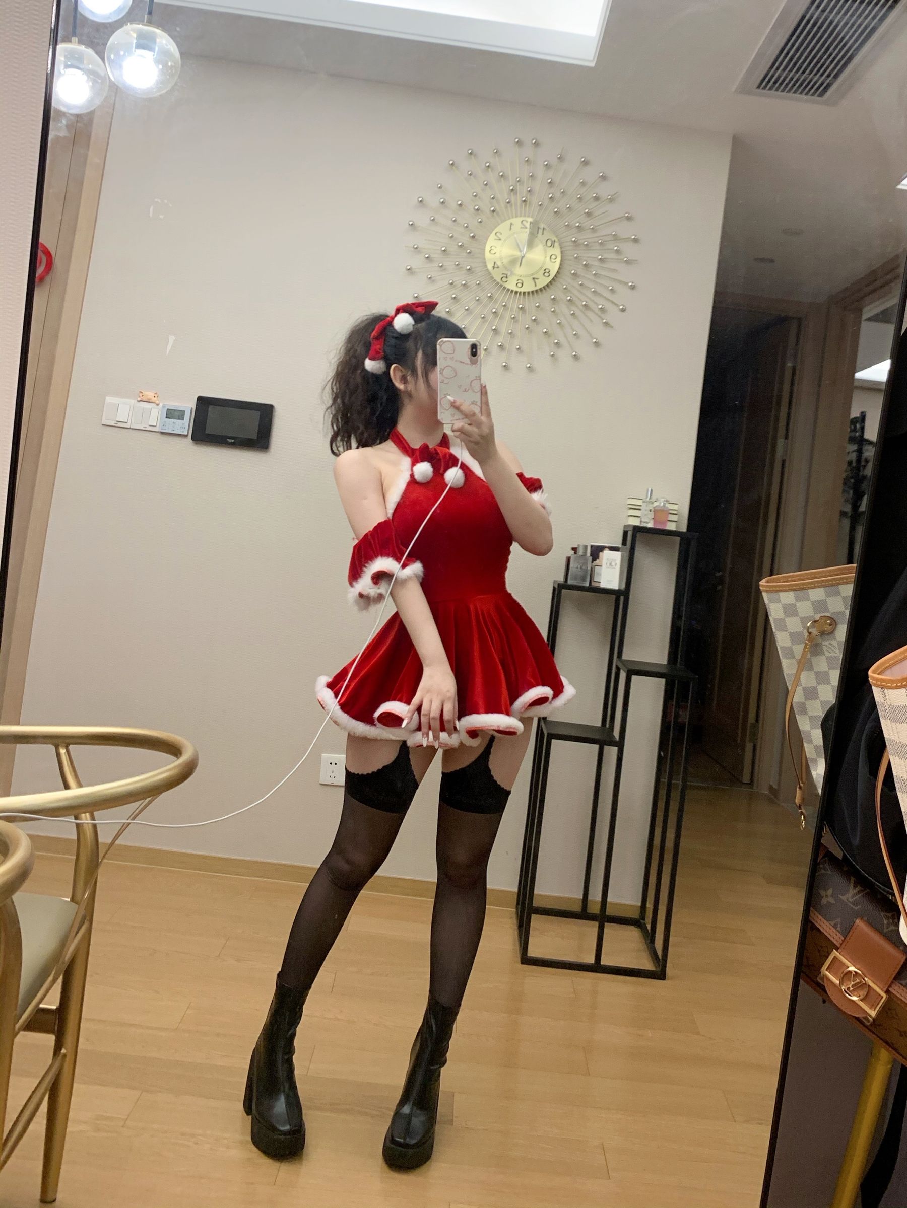 蜜桃少女是依酱呀 - 2020圣诞特辑-图7