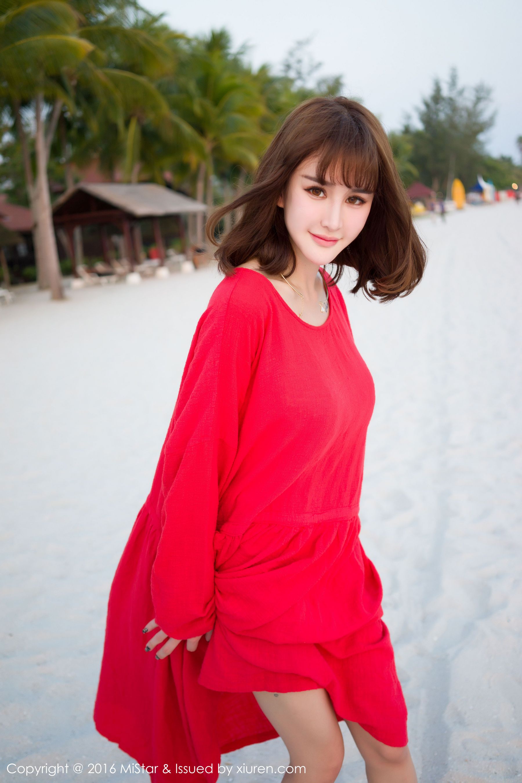 Cheryl青树《性感比基尼、魅惑浴袍、小清新长裙》  Vol.102-图48