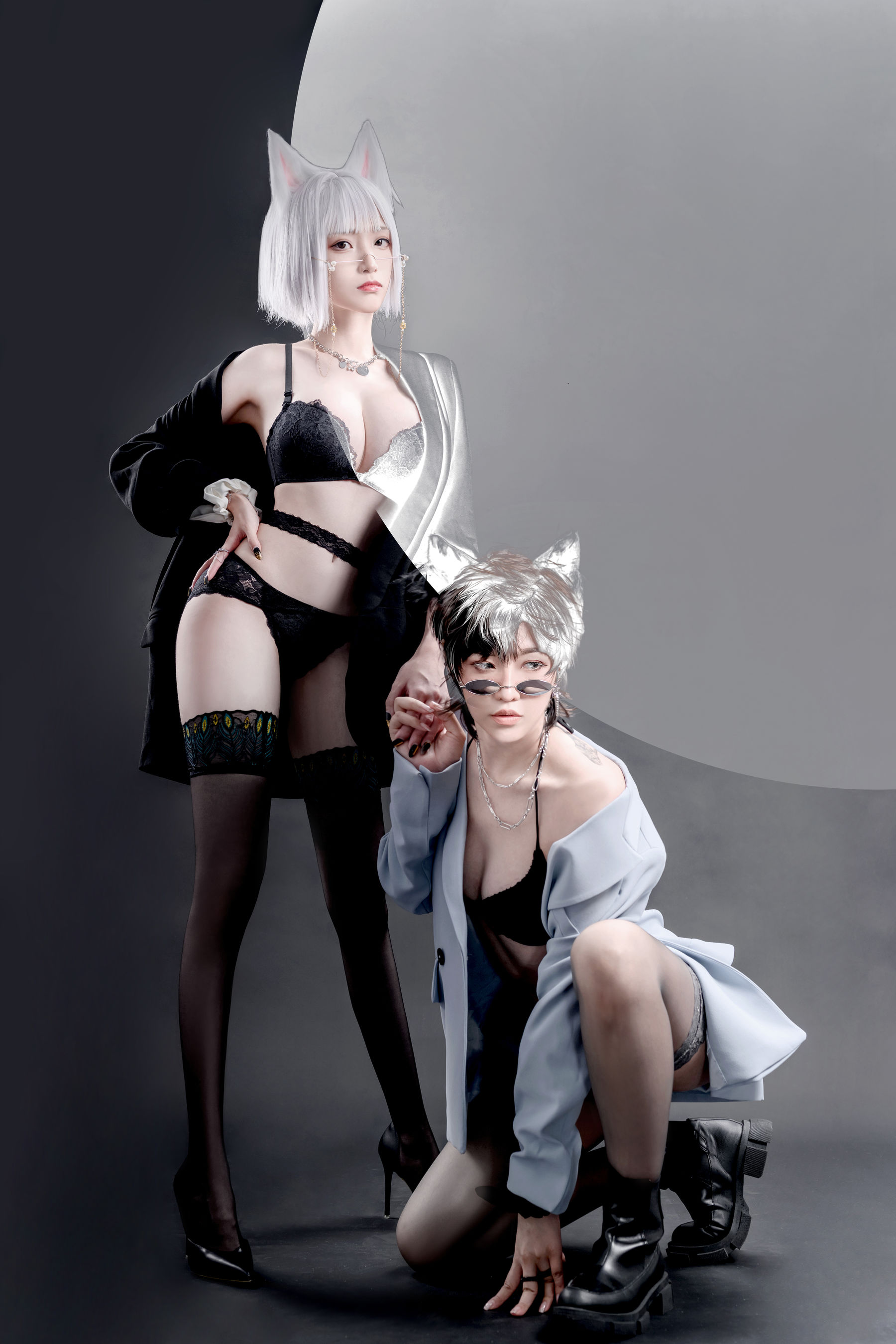 长腿Coser青青子Js&李翎 - 狐狸和狼-图15