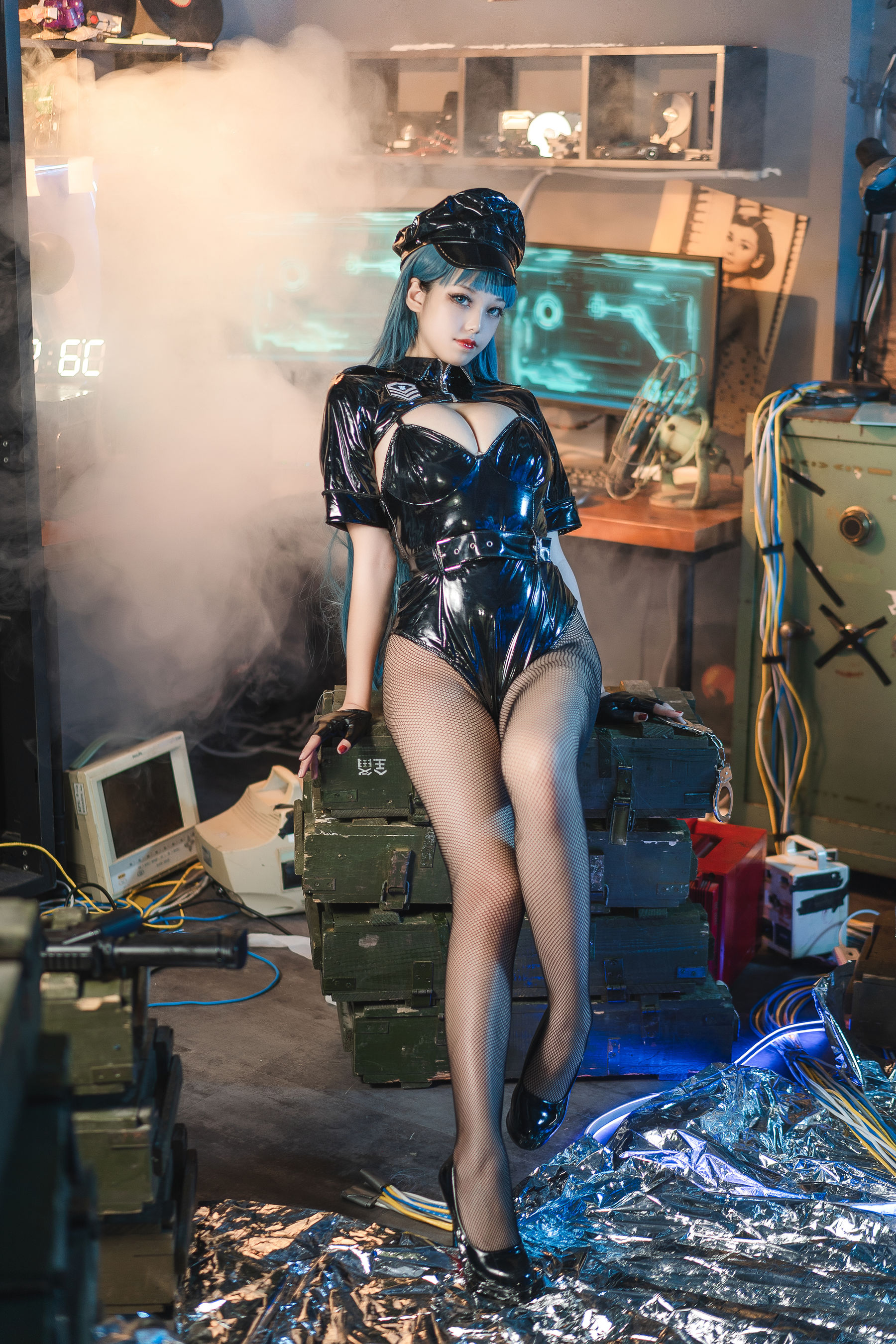 萌系小姐姐蜜汁猫裘 - 女警2-图22