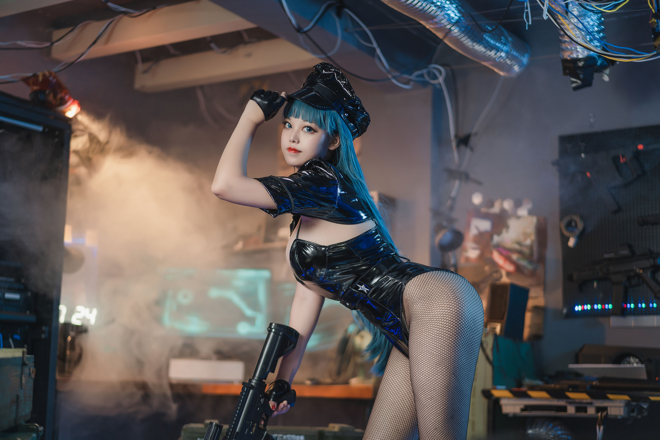萌系小姐姐蜜汁猫裘 - 女警2-图2
