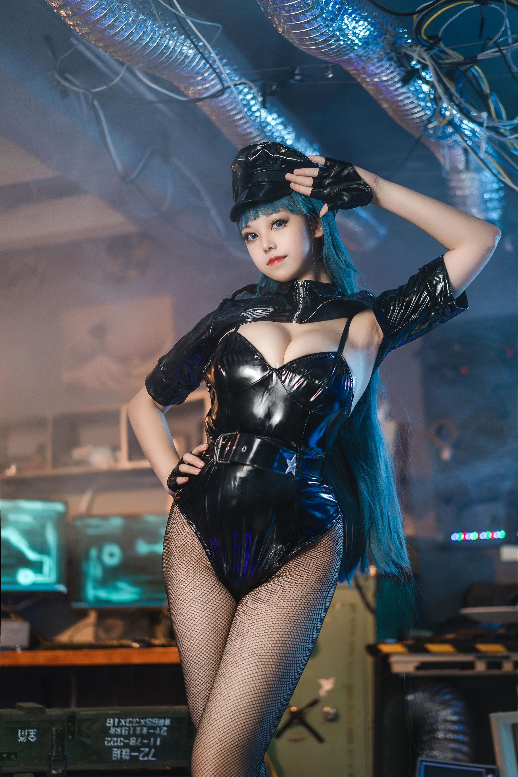 萌系小姐姐蜜汁猫裘 - 女警2-图8