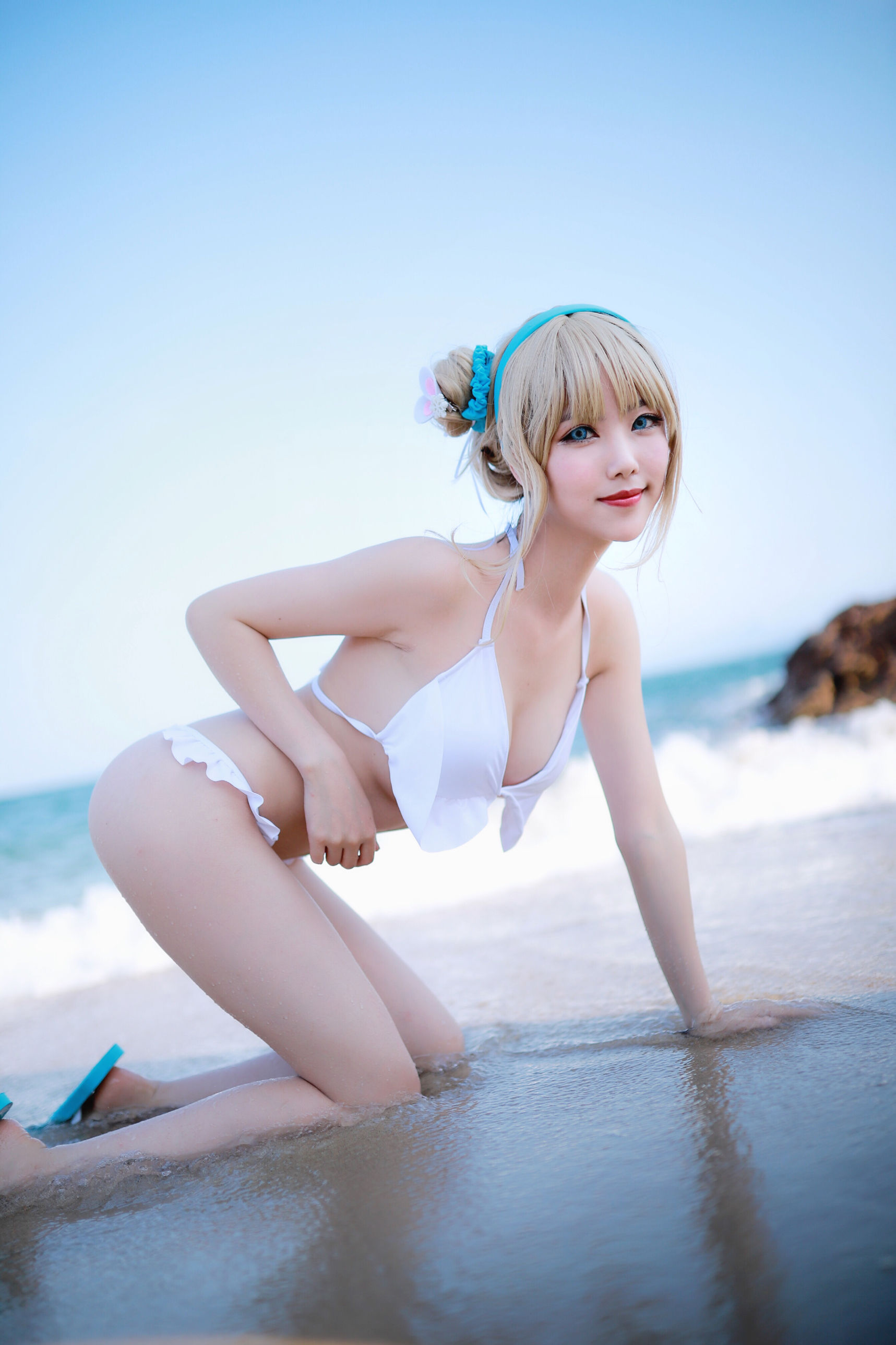 抖娘-利世图集 - 海边索米-图13