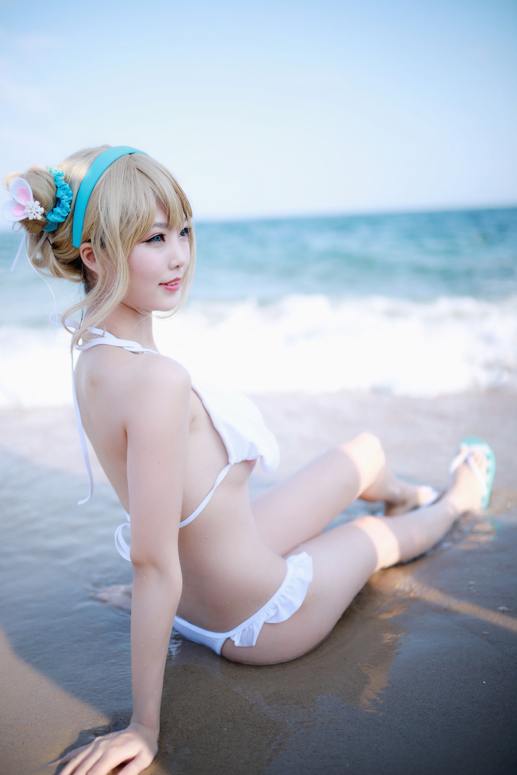 抖娘-利世图集 - 海边索米-图14
