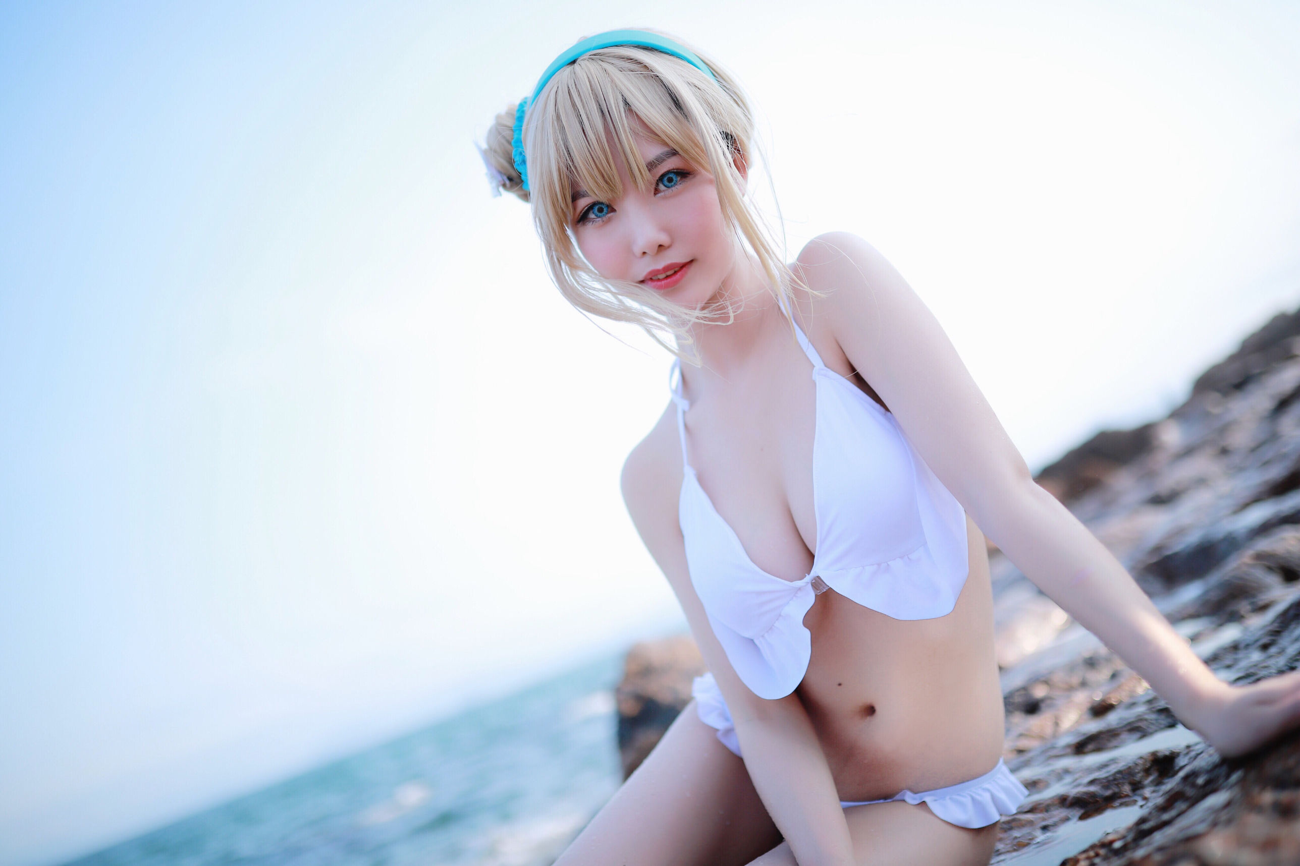抖娘-利世图集 - 海边索米-图16
