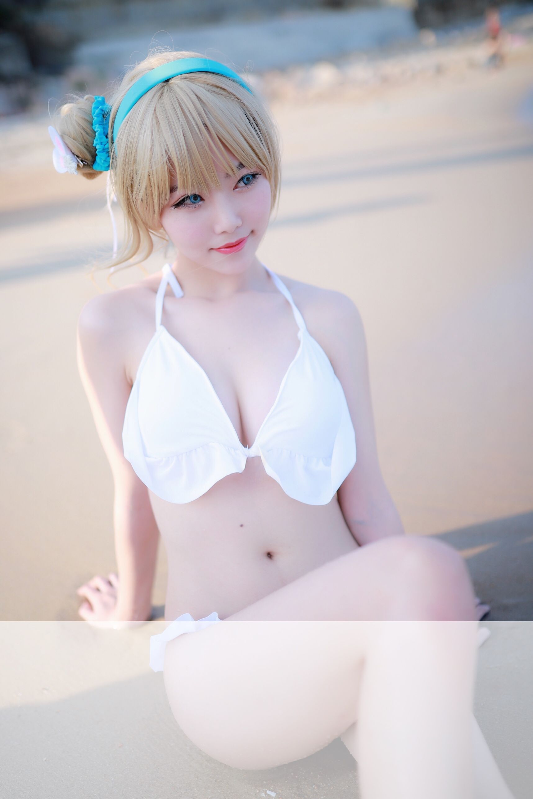 抖娘-利世图集 - 海边索米-图18