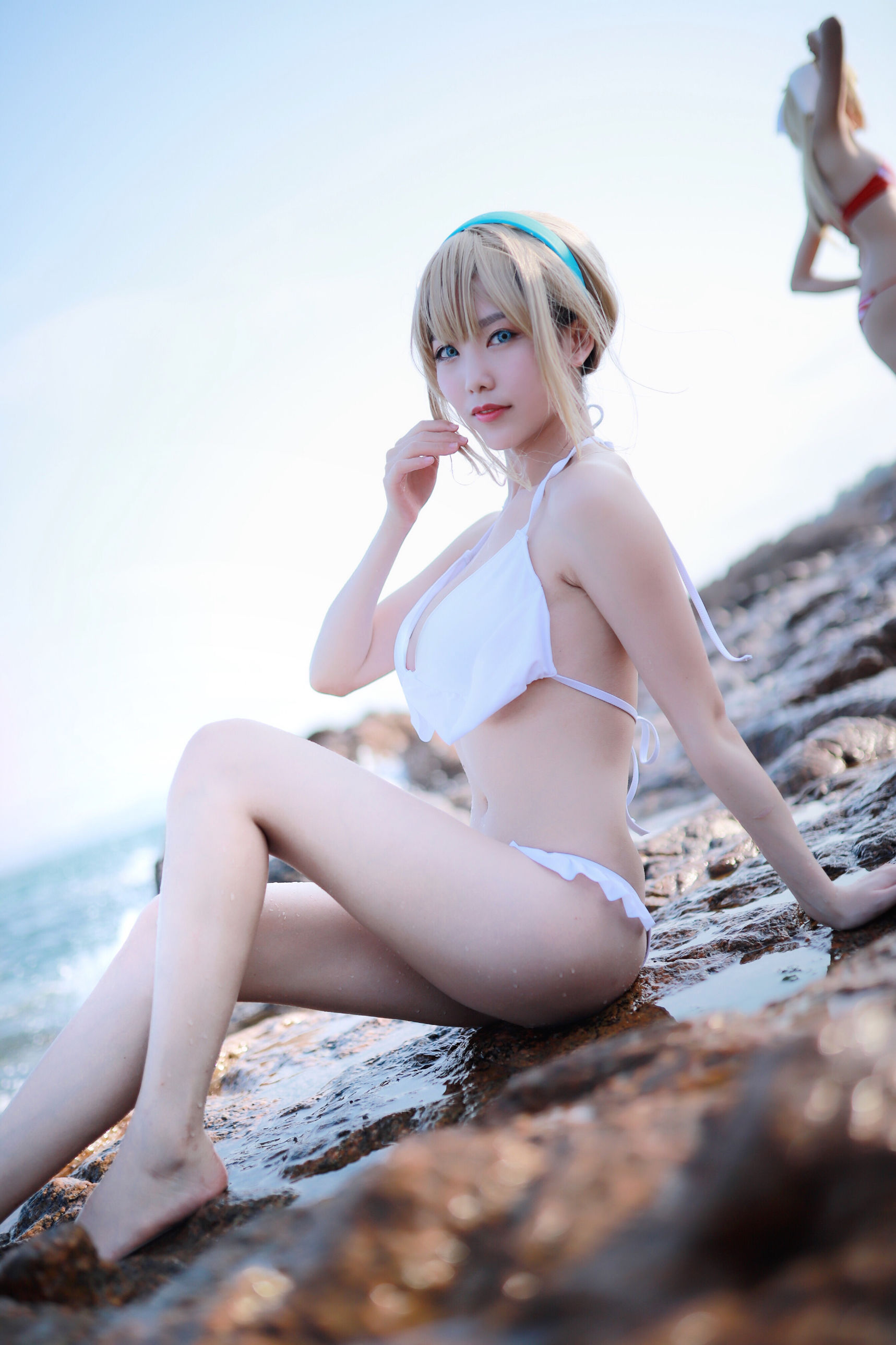 抖娘-利世图集 - 海边索米-图19