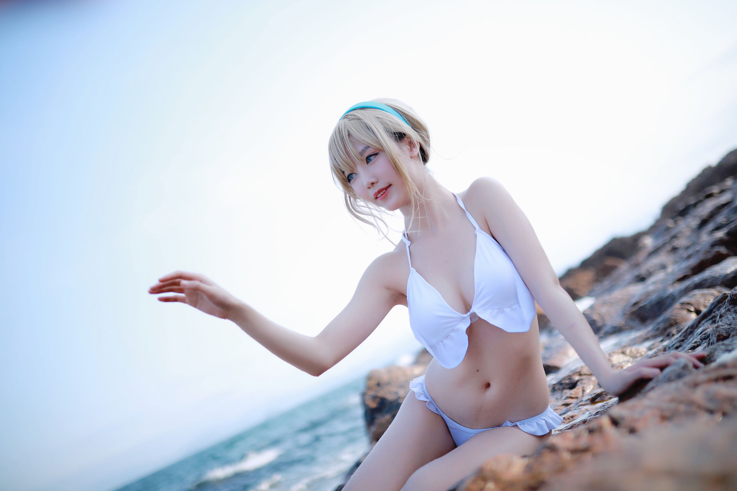 抖娘-利世图集 - 海边索米-图20