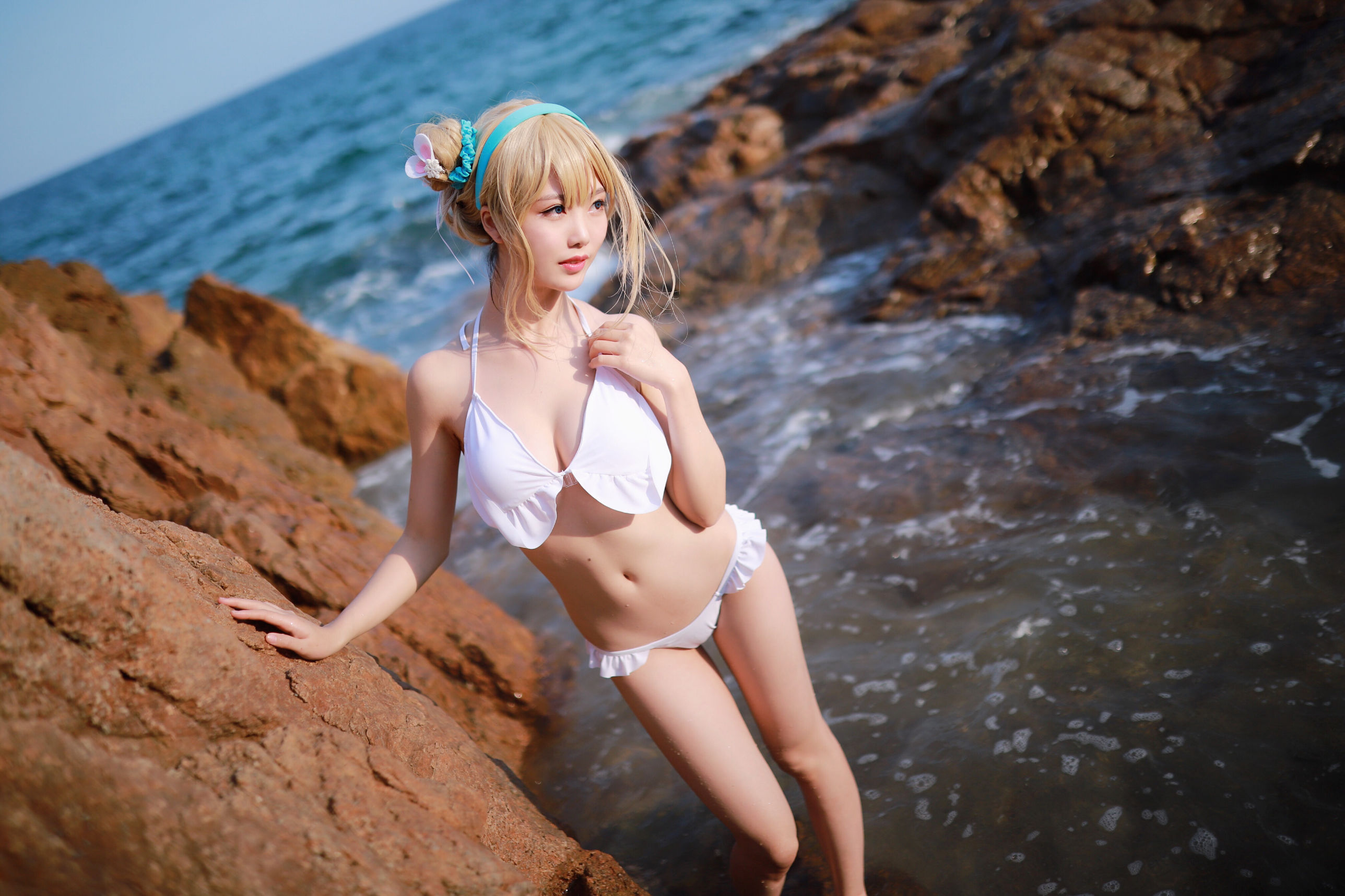 抖娘-利世图集 - 海边索米-图21