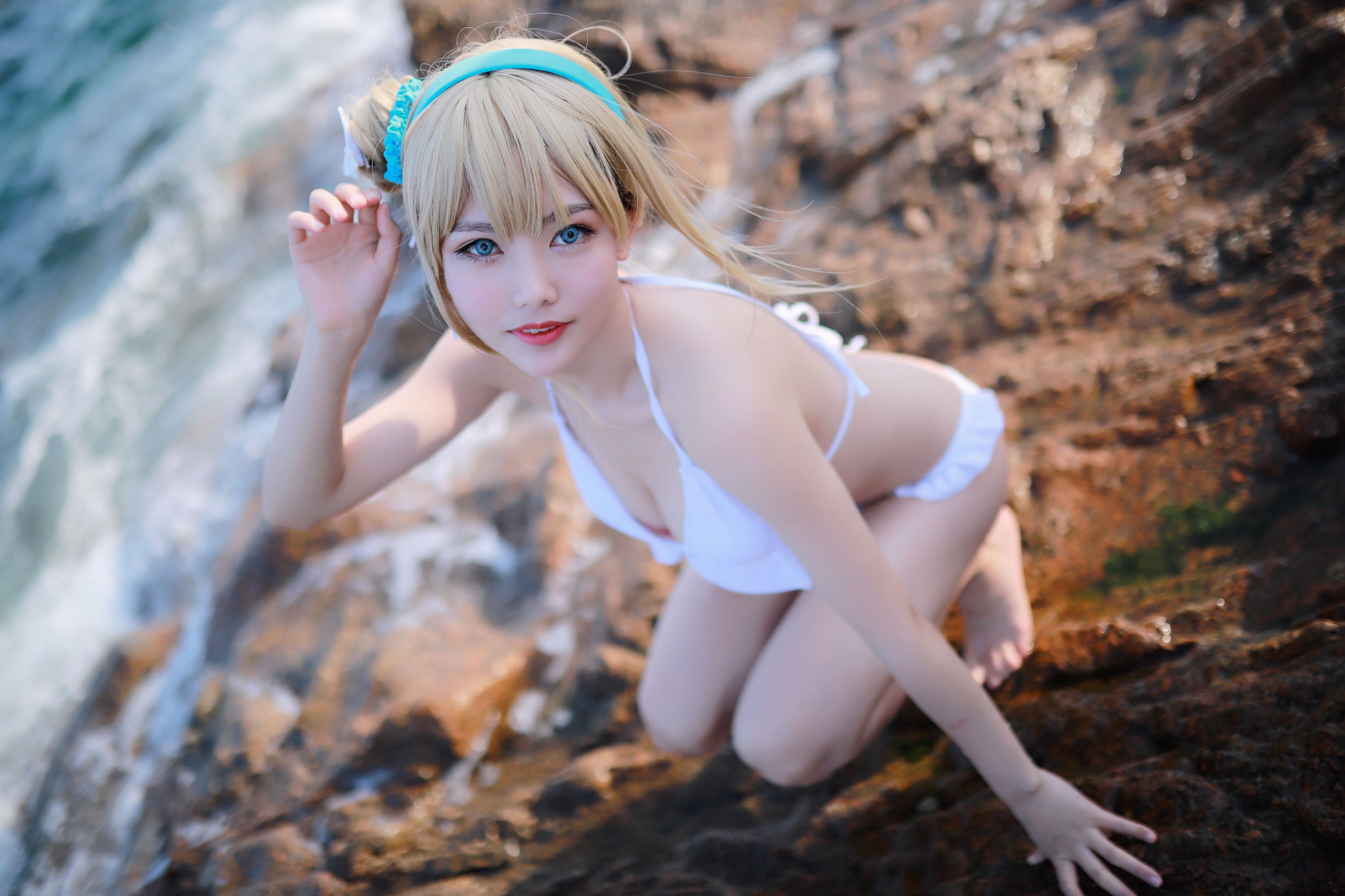 抖娘-利世图集 - 海边索米-图23