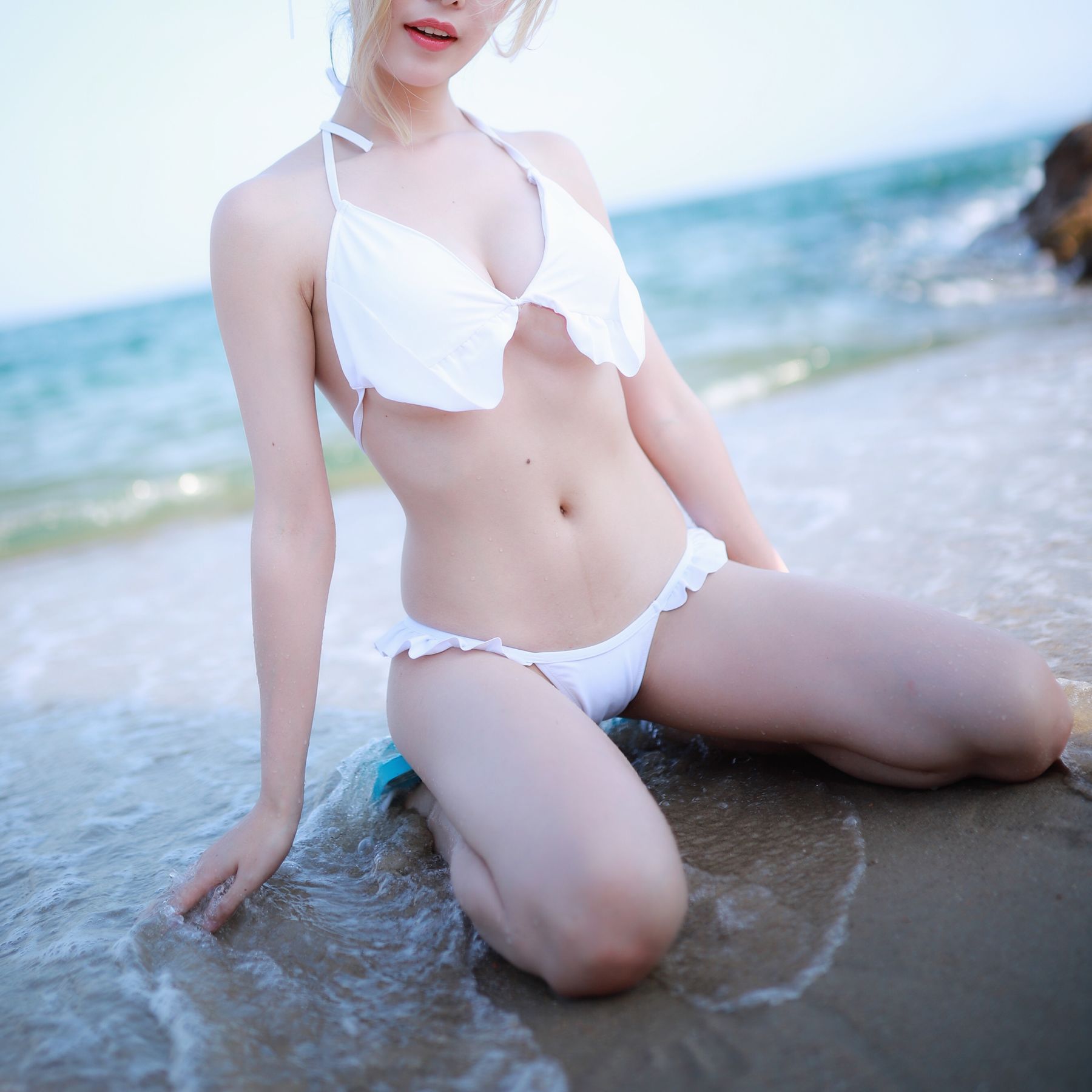 抖娘-利世图集 - 海边索米-图4