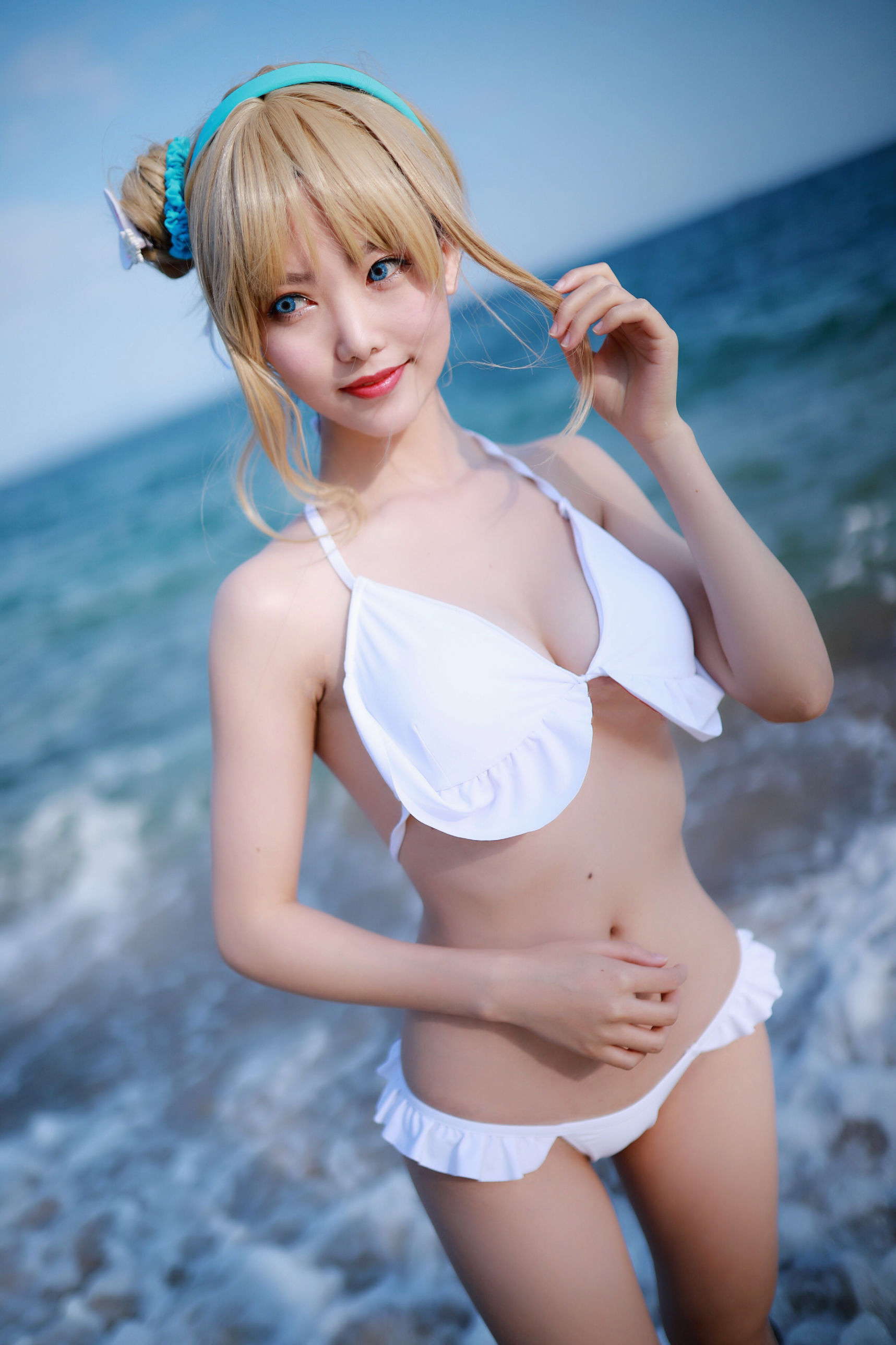 抖娘-利世图集 - 海边索米-图8