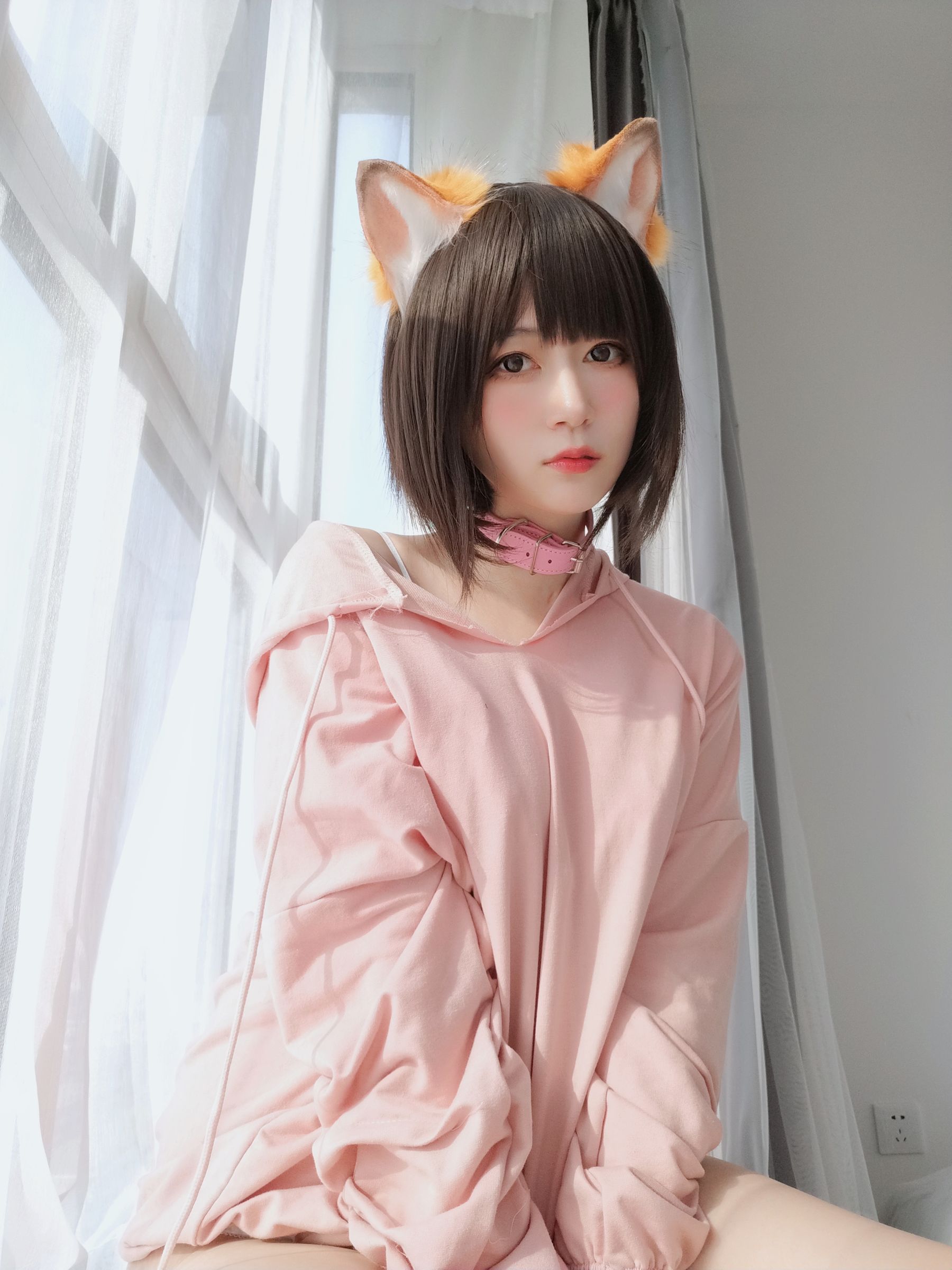 Coser小姐姐白银 - 粉红狐狸-图82