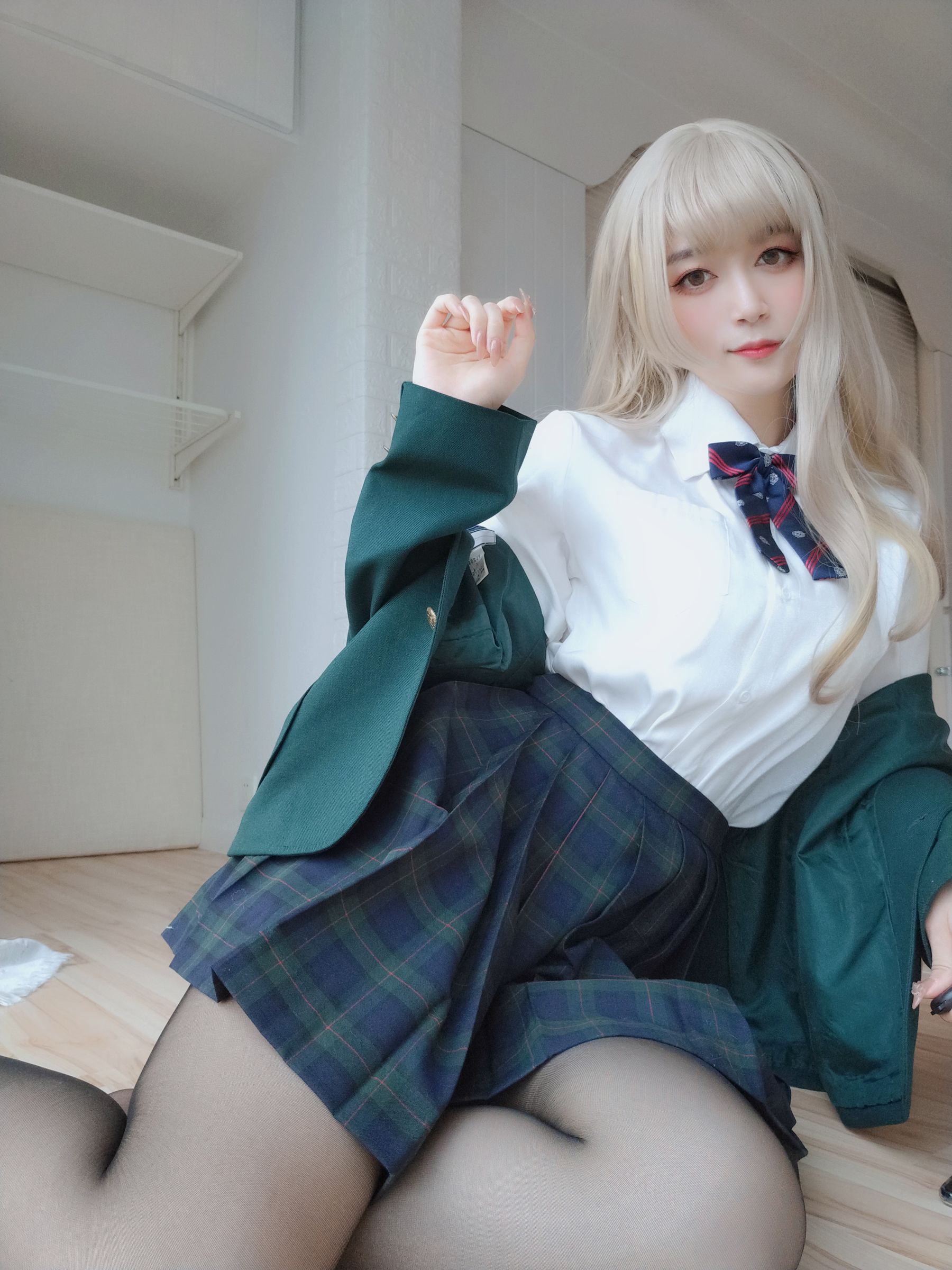 Coser小姐姐白银 - 灰色空间-图46