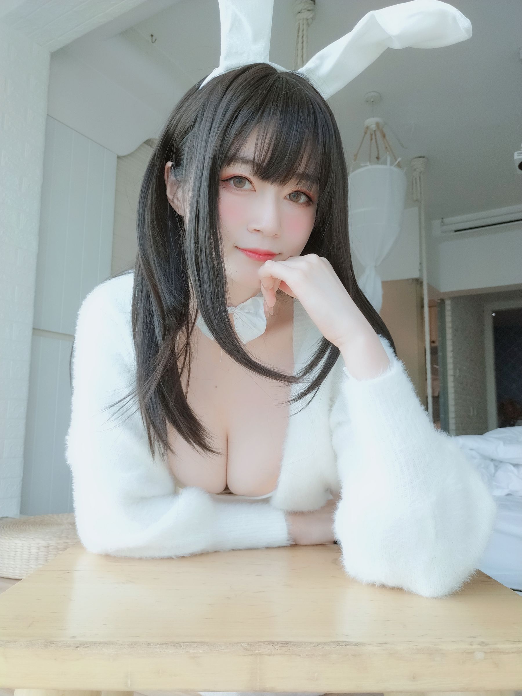 Coser小姐姐白银 - 白丝兔子-图52