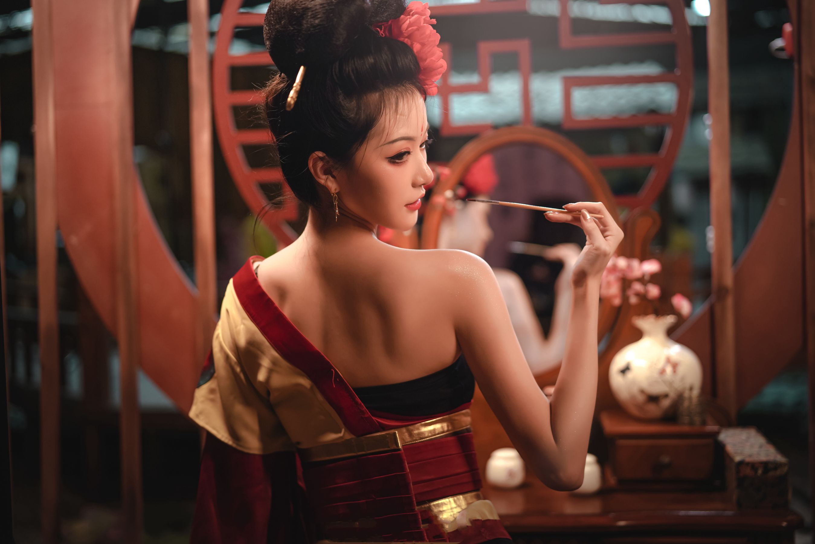 COS萌妹沧霁桔梗 - 一千零一个江湖-图10
