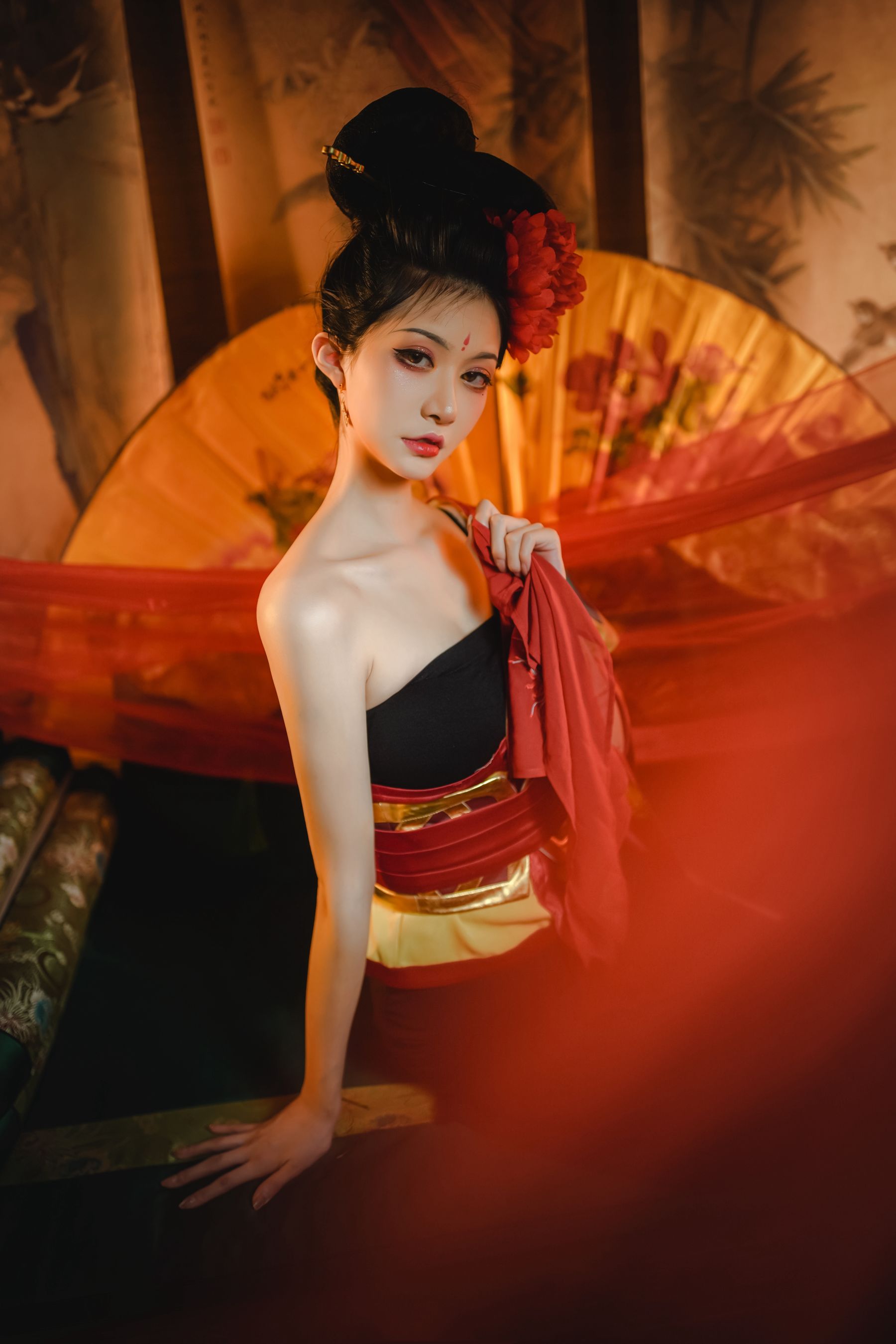 COS萌妹沧霁桔梗 - 一千零一个江湖-图1