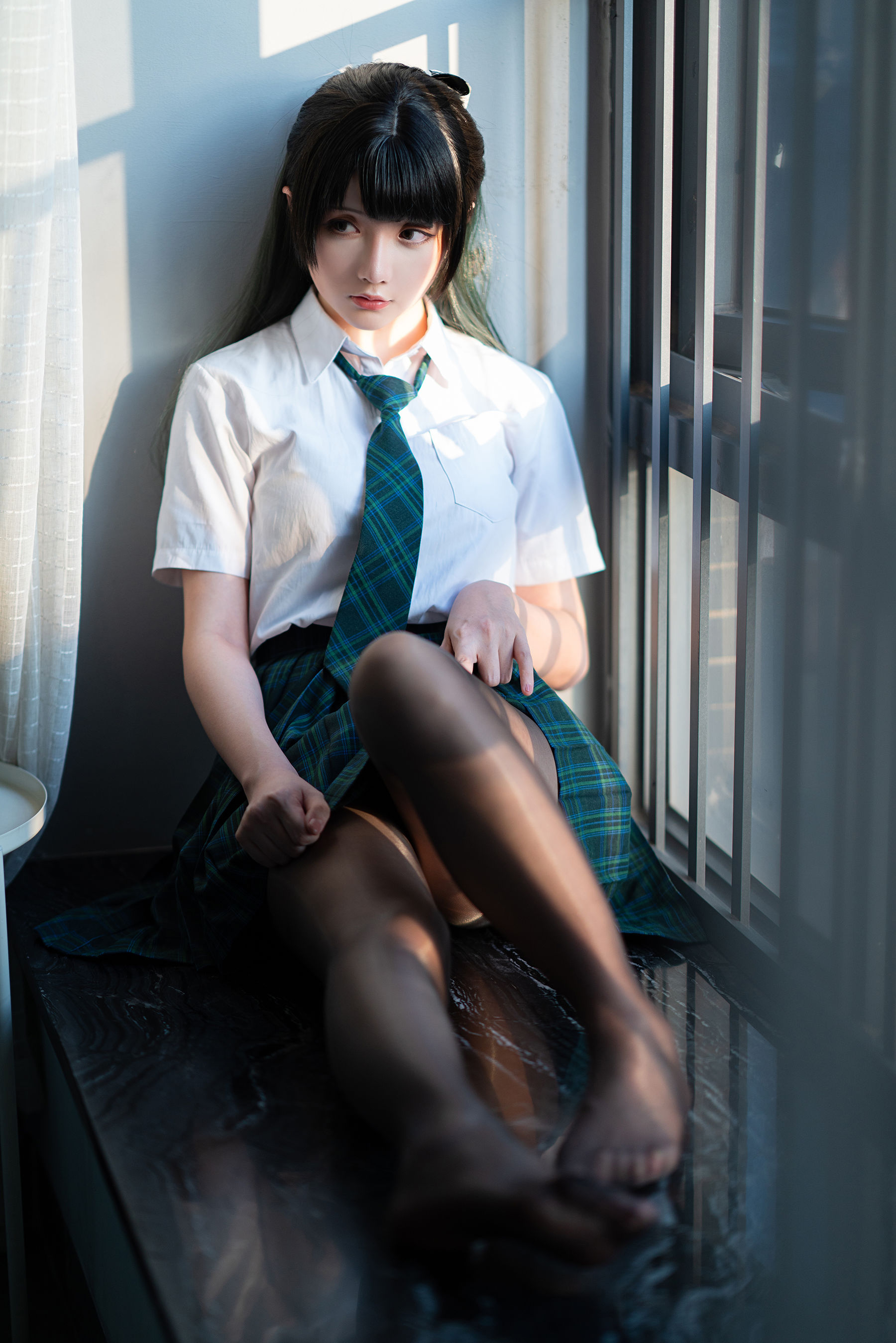 Coser小姐姐星之迟迟 - JK-绿-图1