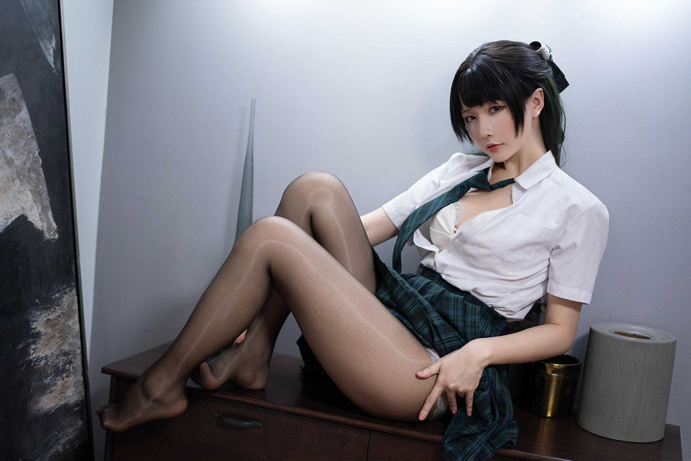 Coser小姐姐星之迟迟 - JK-绿-图31