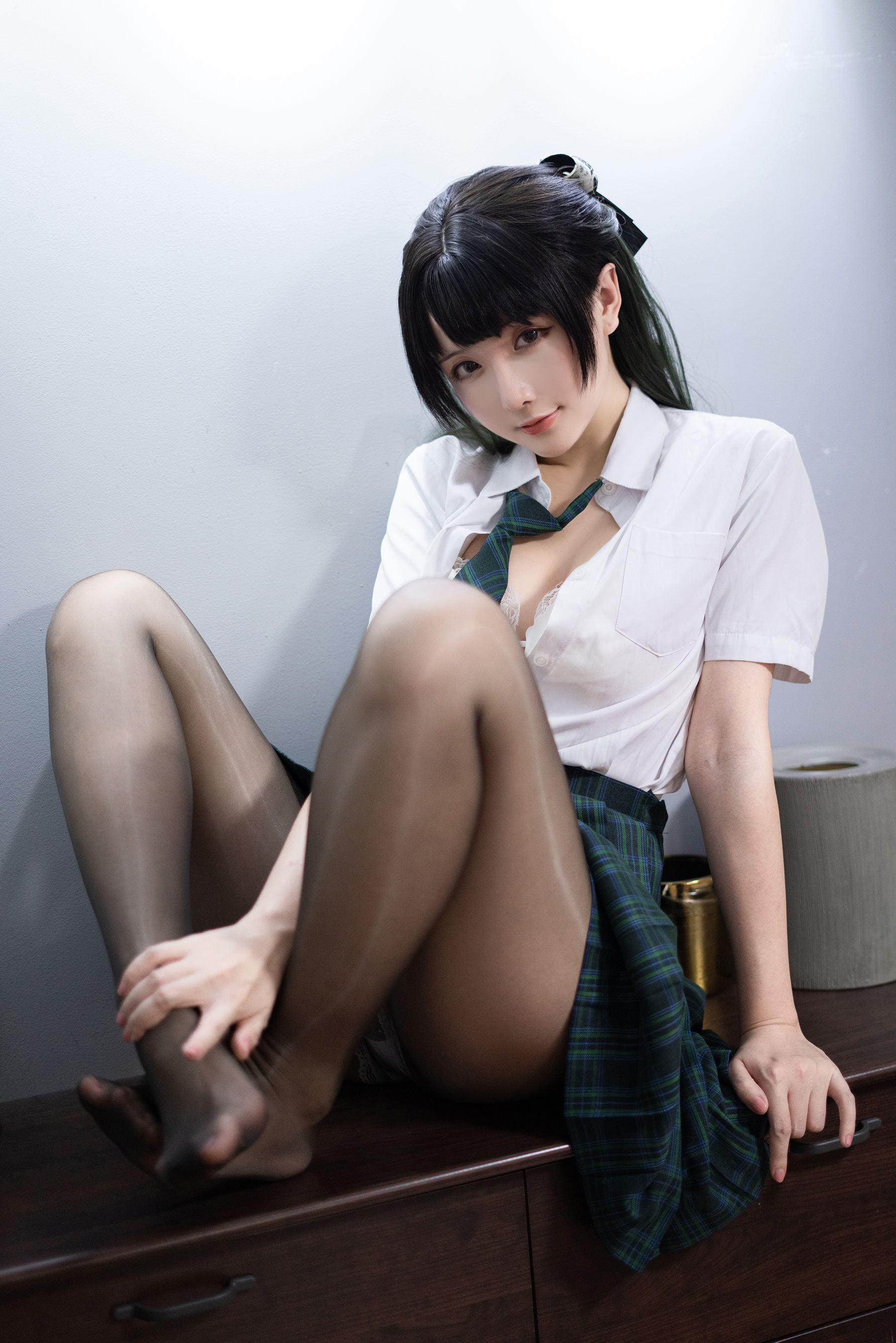 Coser小姐姐星之迟迟 - JK-绿-图32