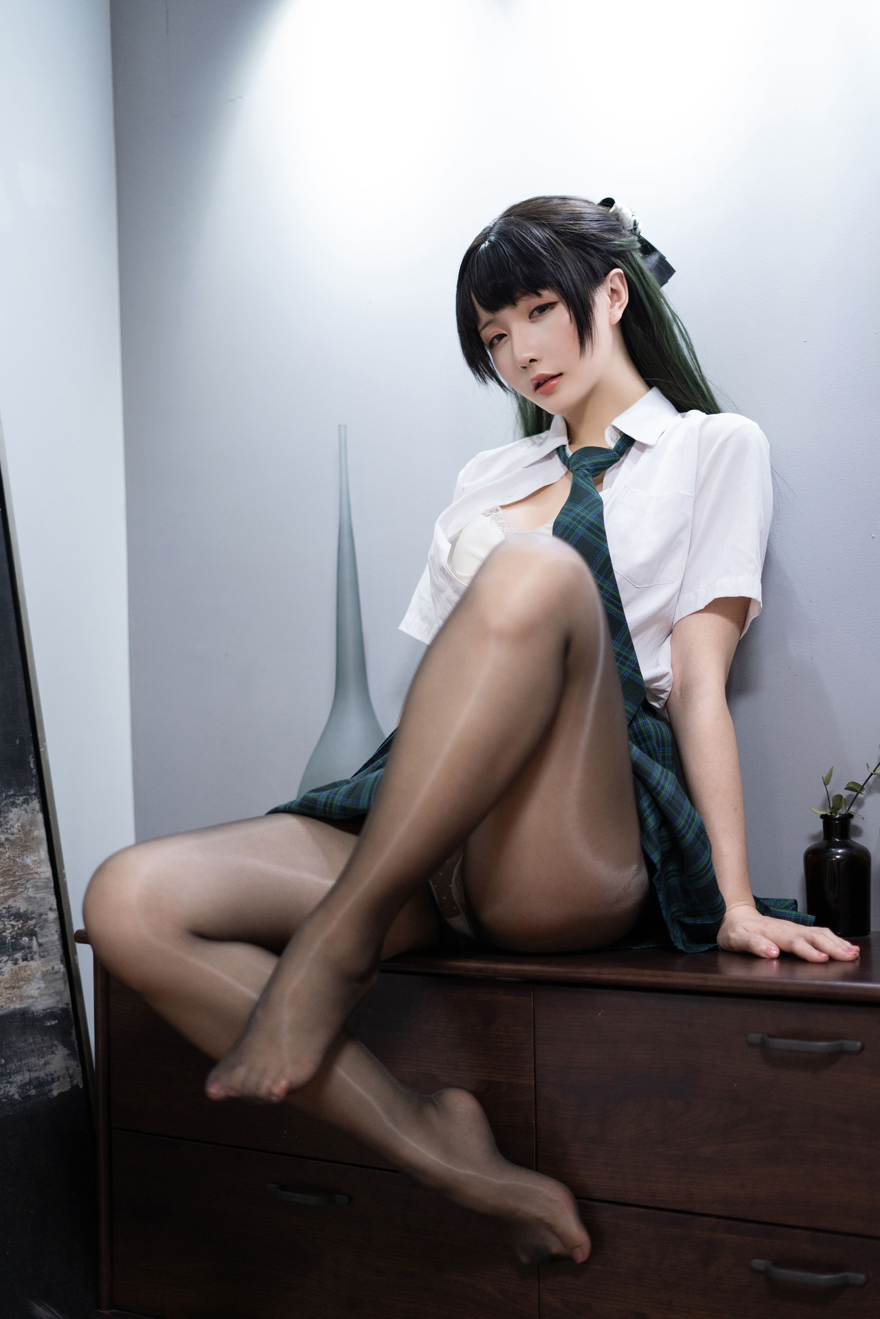 Coser小姐姐星之迟迟 - JK-绿-图33