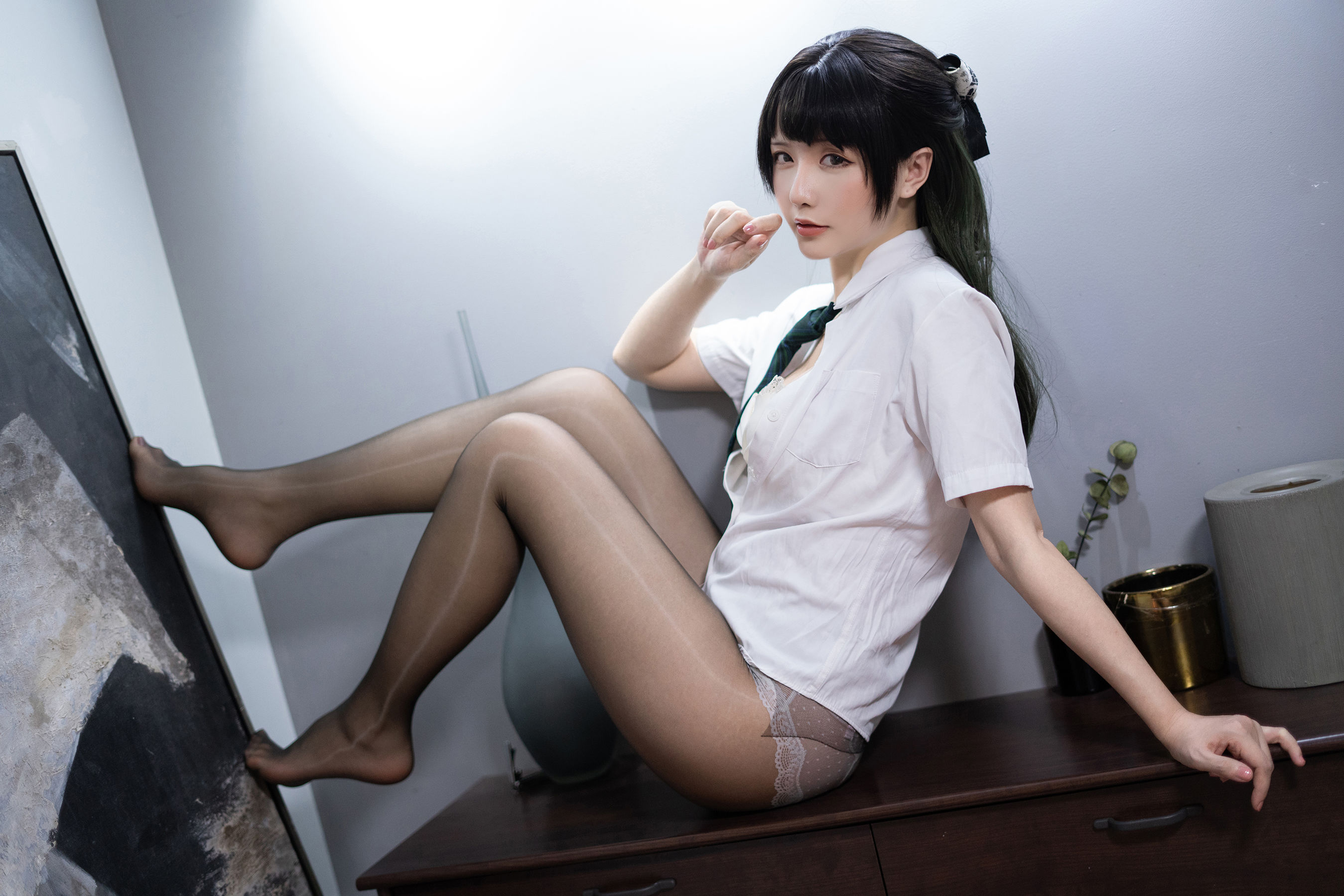 Coser小姐姐星之迟迟 - JK-绿-图44