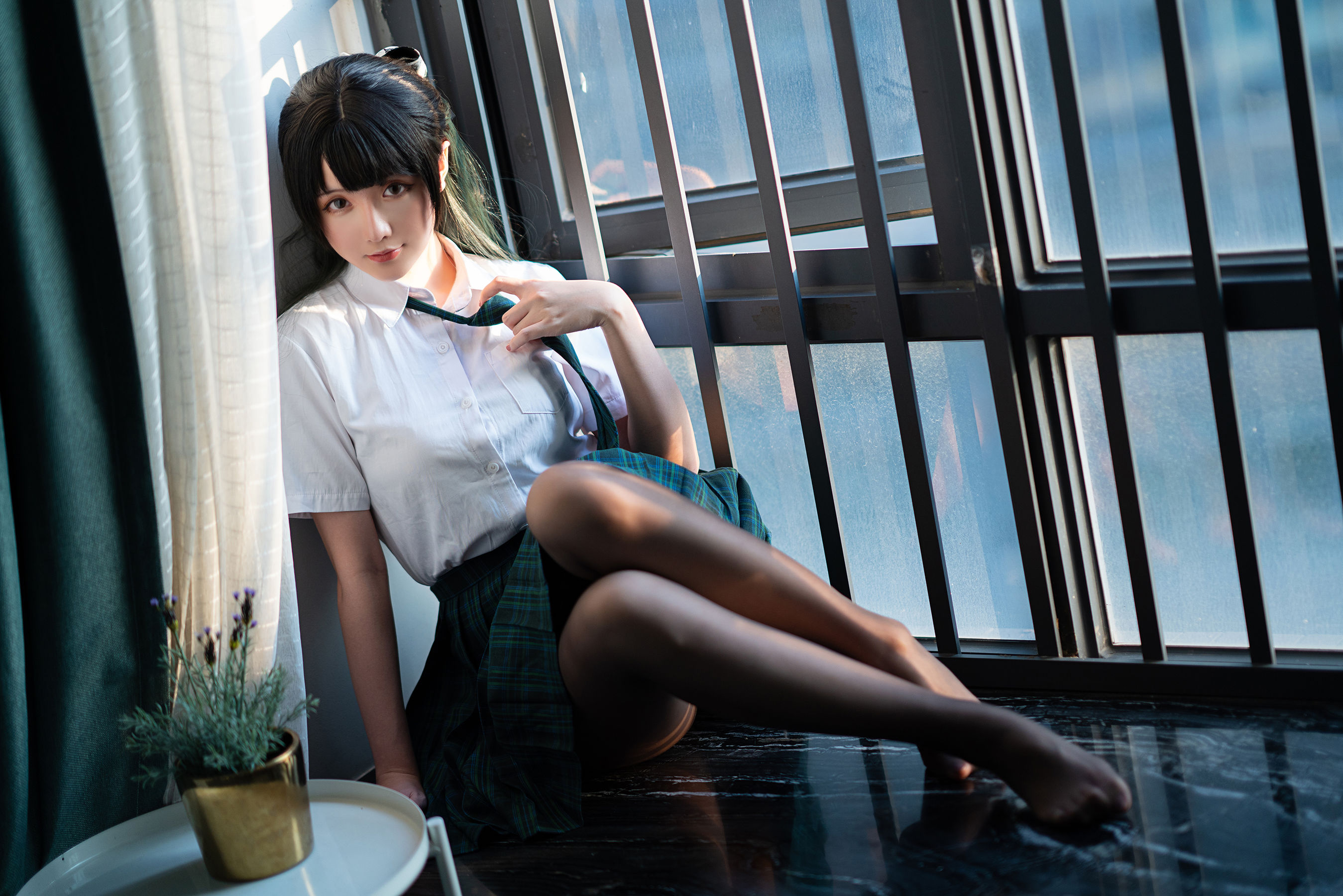 Coser小姐姐星之迟迟 - JK-绿-图5