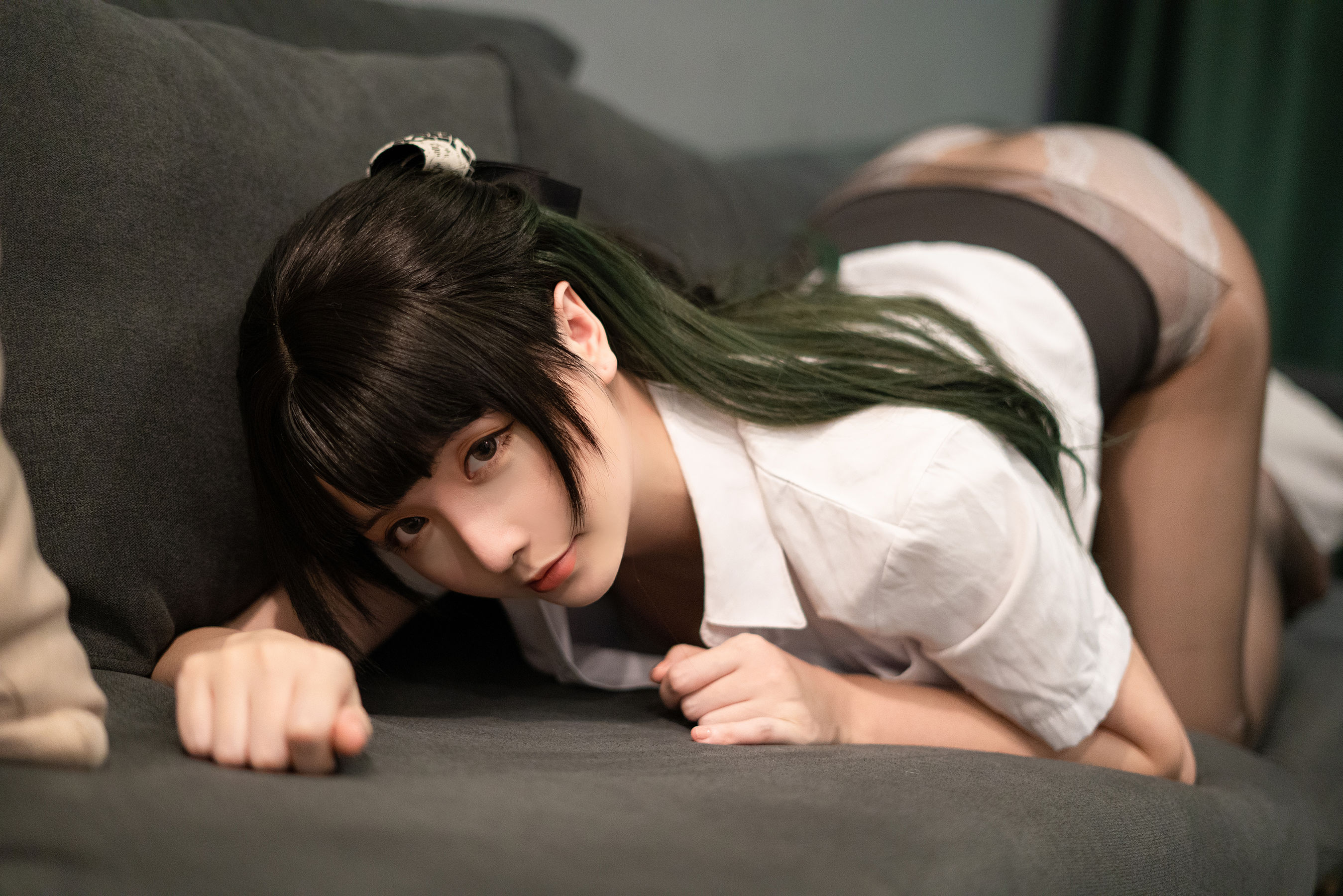 Coser小姐姐星之迟迟 - JK-绿-图77