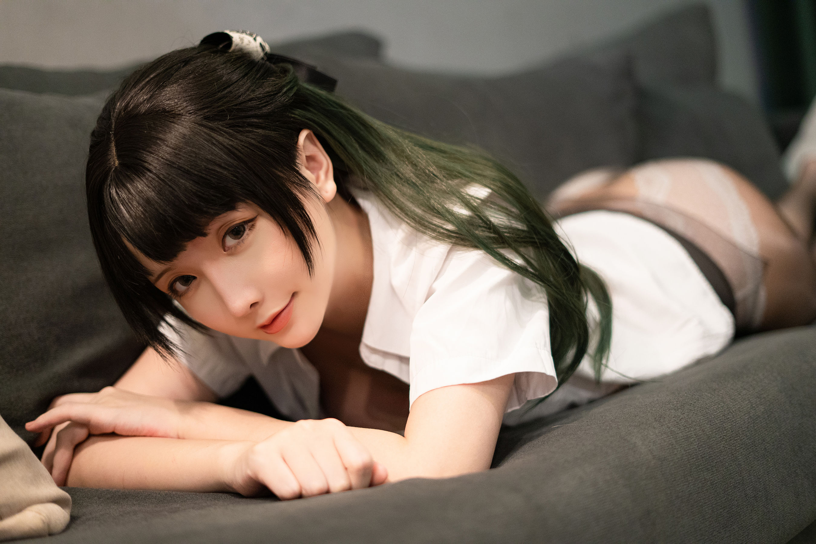 Coser小姐姐星之迟迟 - JK-绿-图79