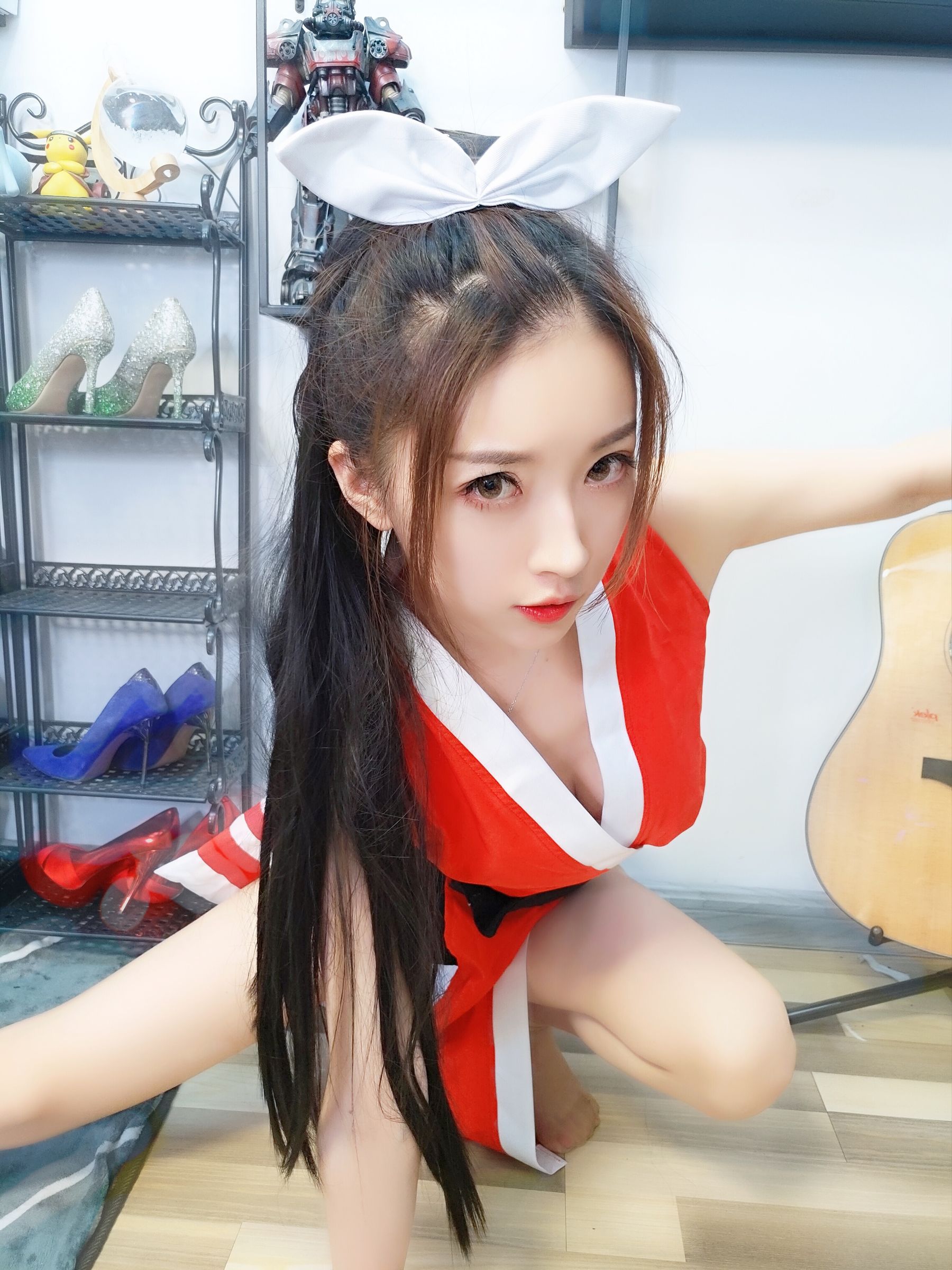 斗鱼主播小女巫露娜 - 不知火舞-图0