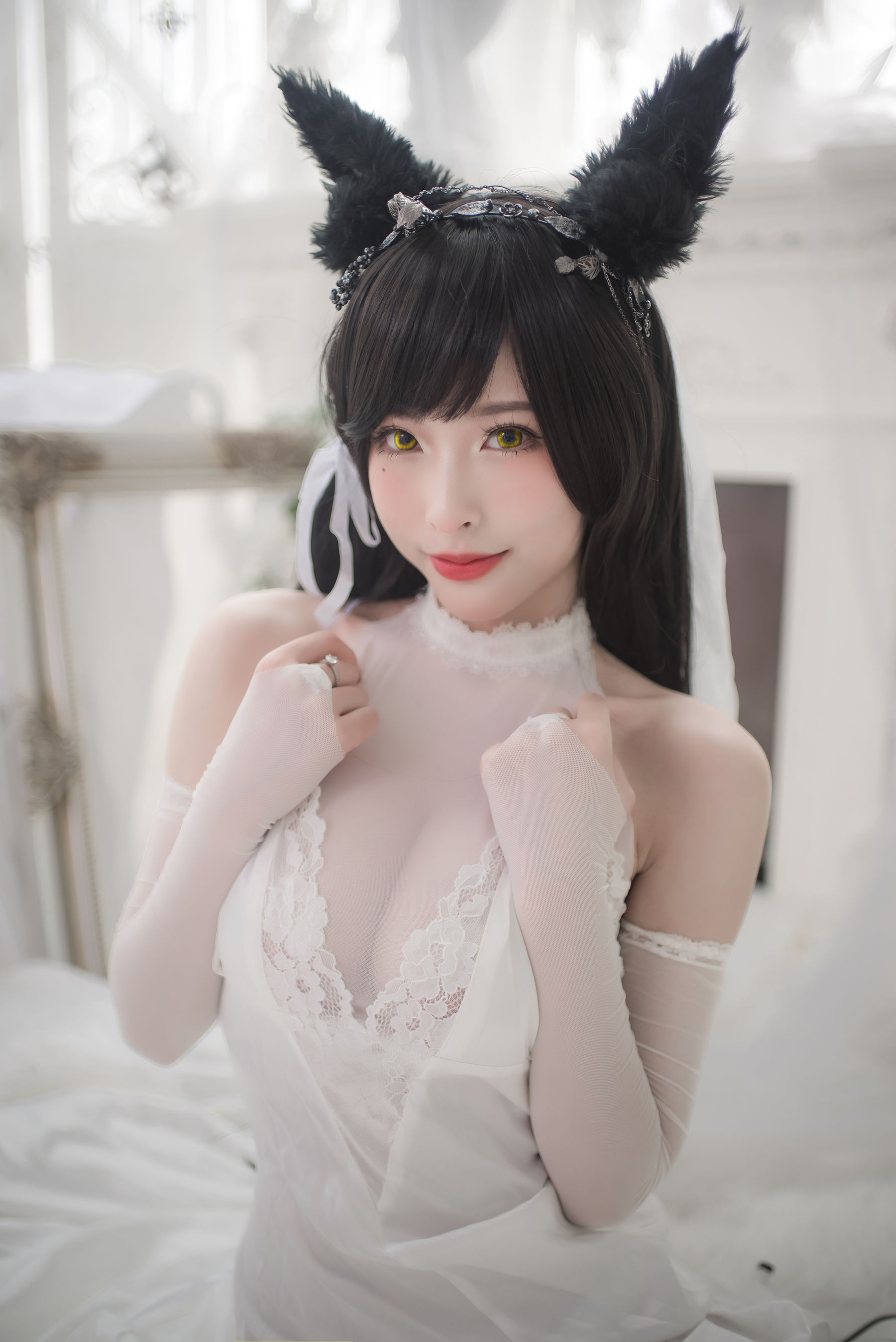 尤物清水由乃 - 爱宕婚纱-图17
