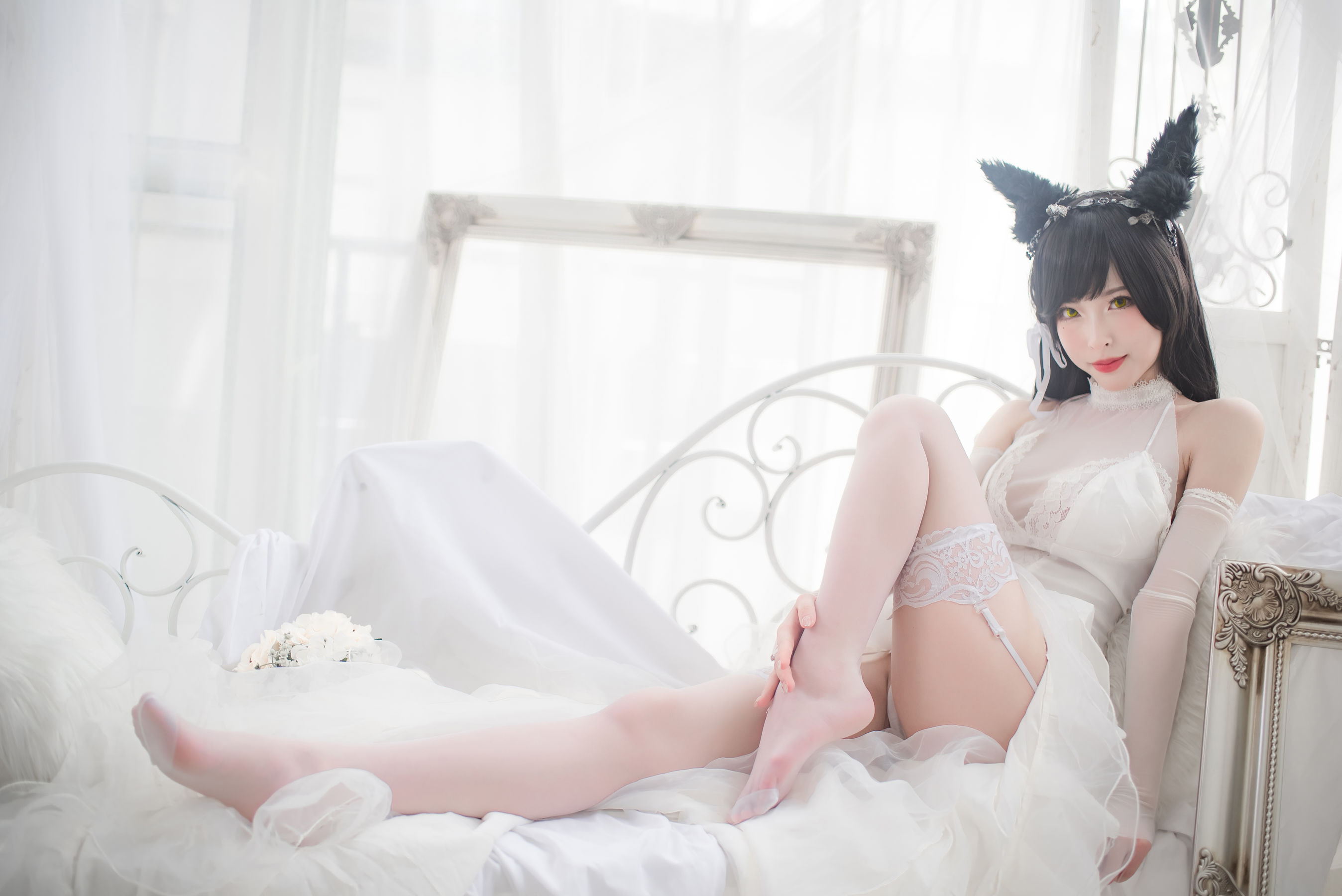 尤物清水由乃 - 爱宕婚纱-图23