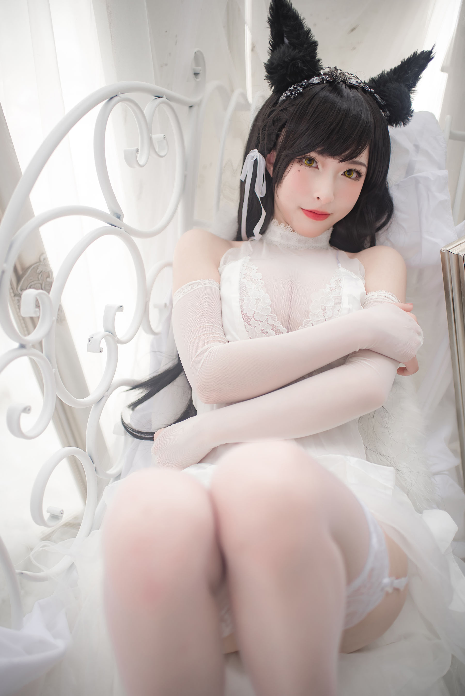 尤物清水由乃 - 爱宕婚纱-图27