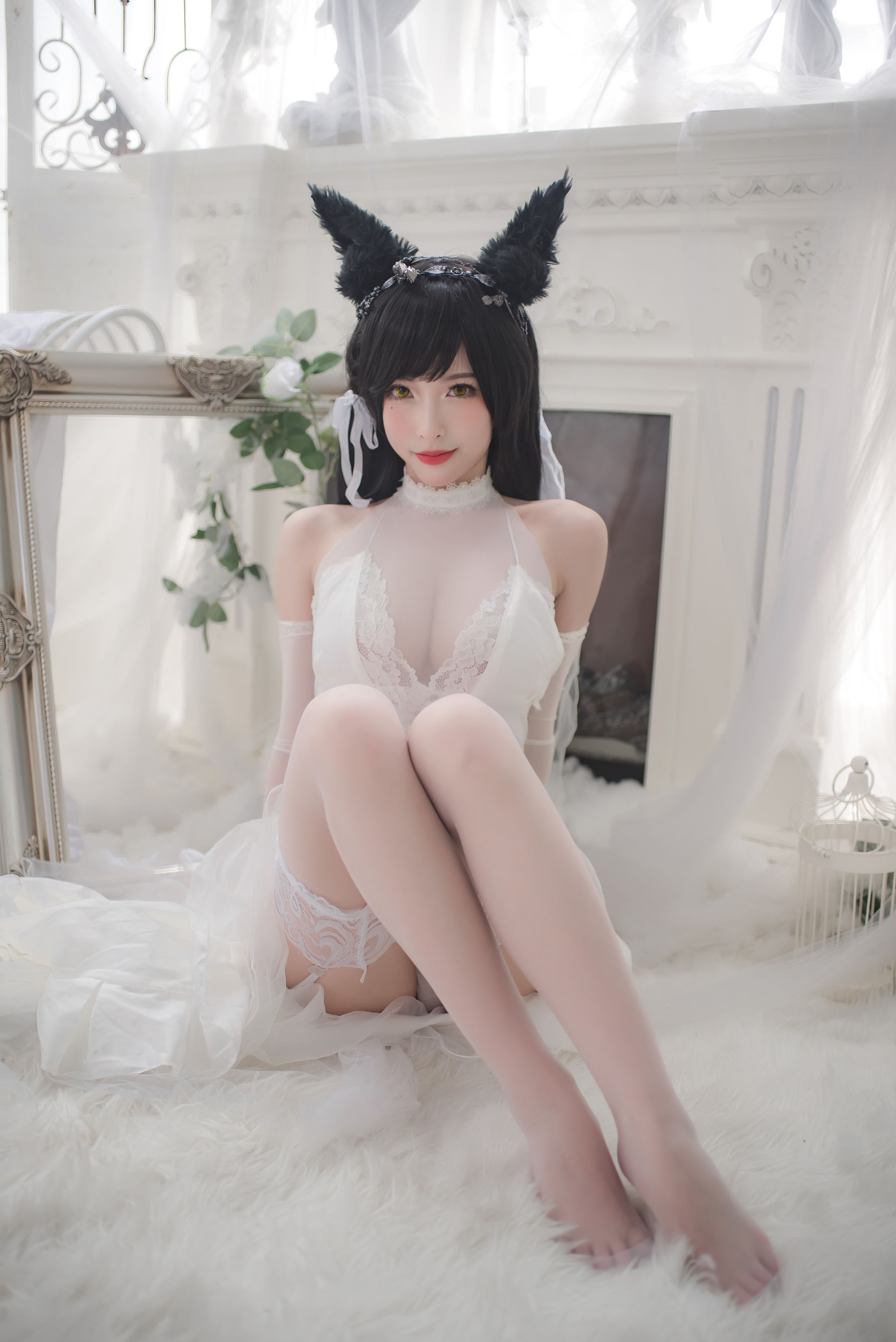 尤物清水由乃 - 爱宕婚纱-图34