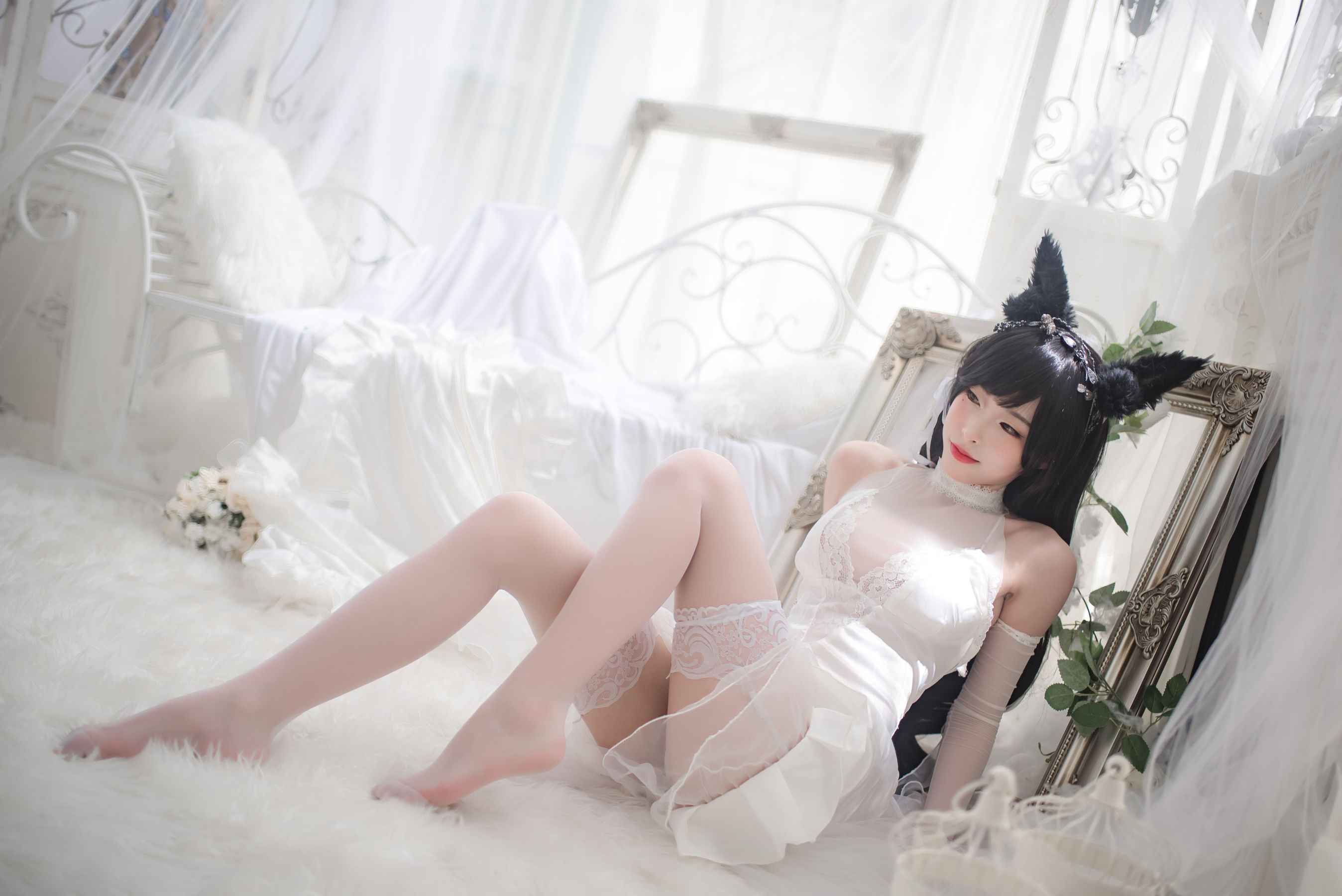 尤物清水由乃 - 爱宕婚纱-图36
