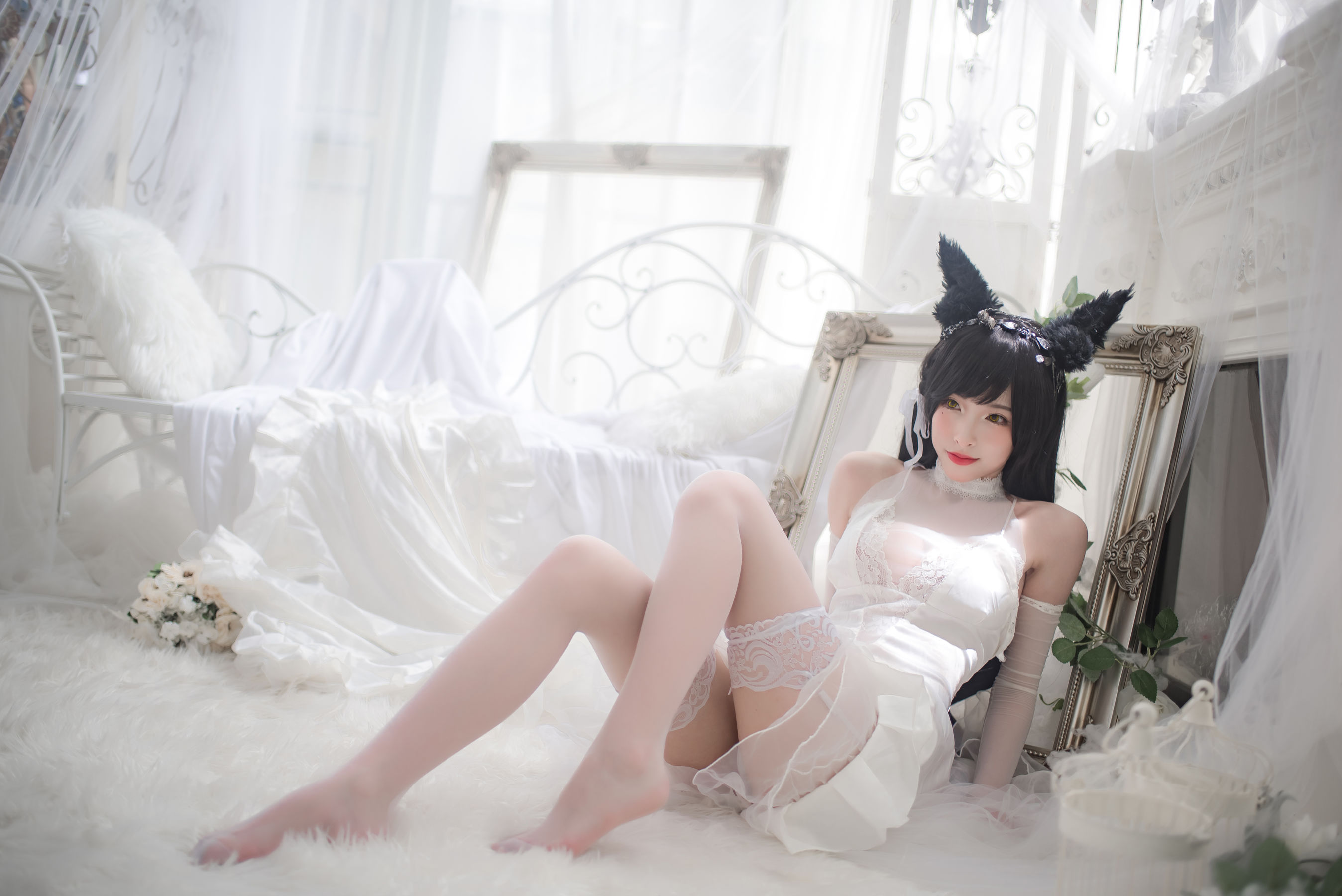 尤物清水由乃 - 爱宕婚纱-图37