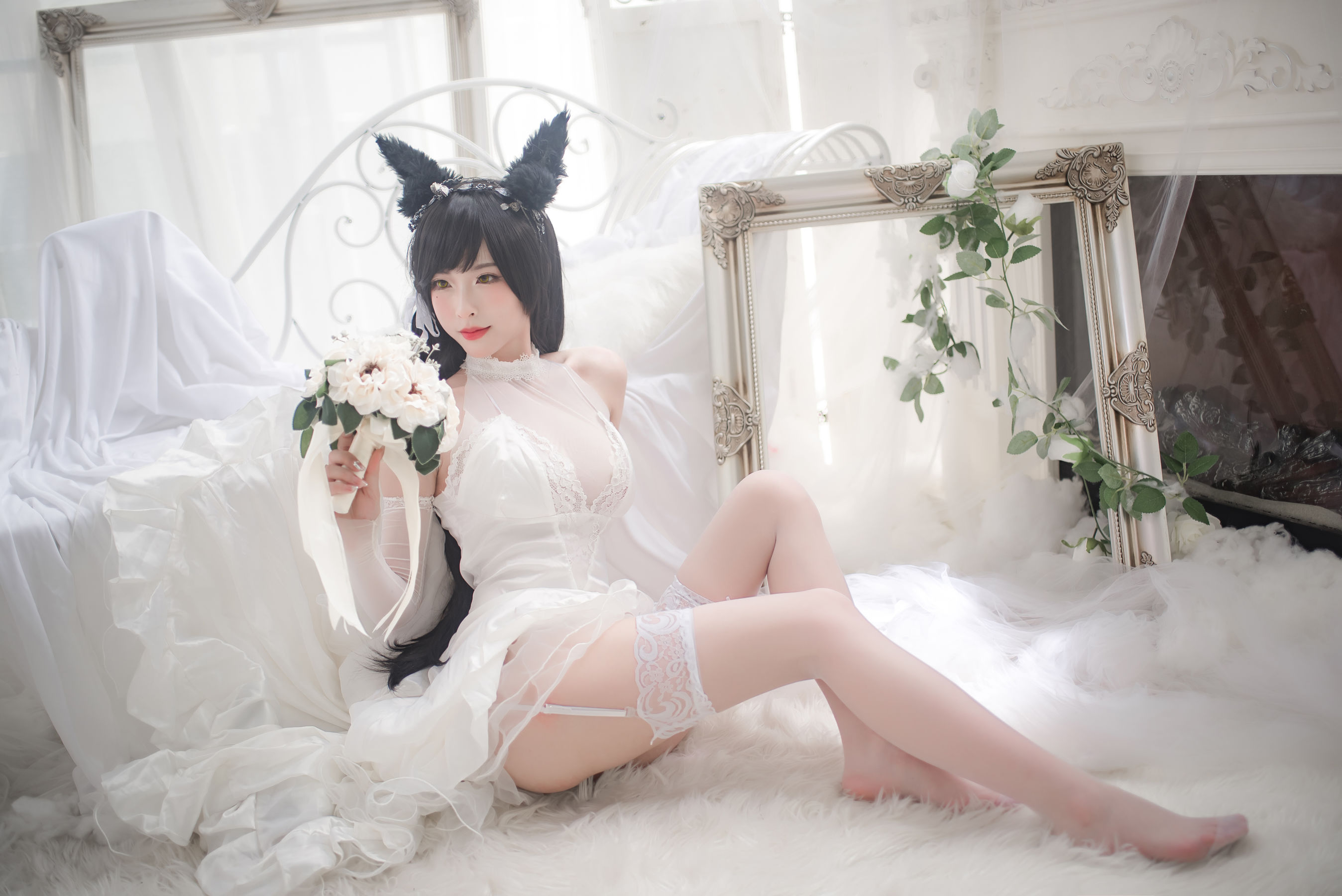尤物清水由乃 - 爱宕婚纱-图39