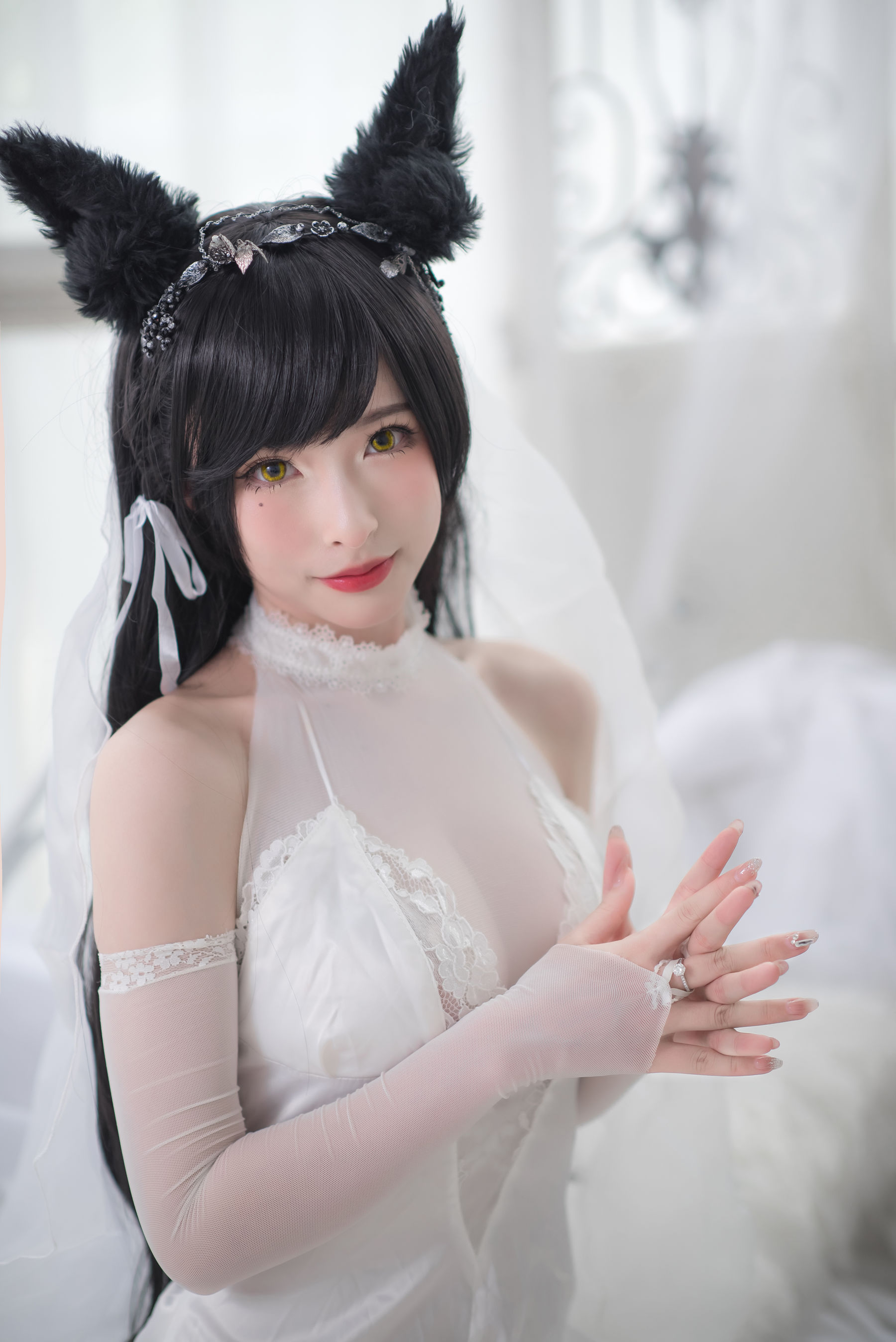 尤物清水由乃 - 爱宕婚纱-图4