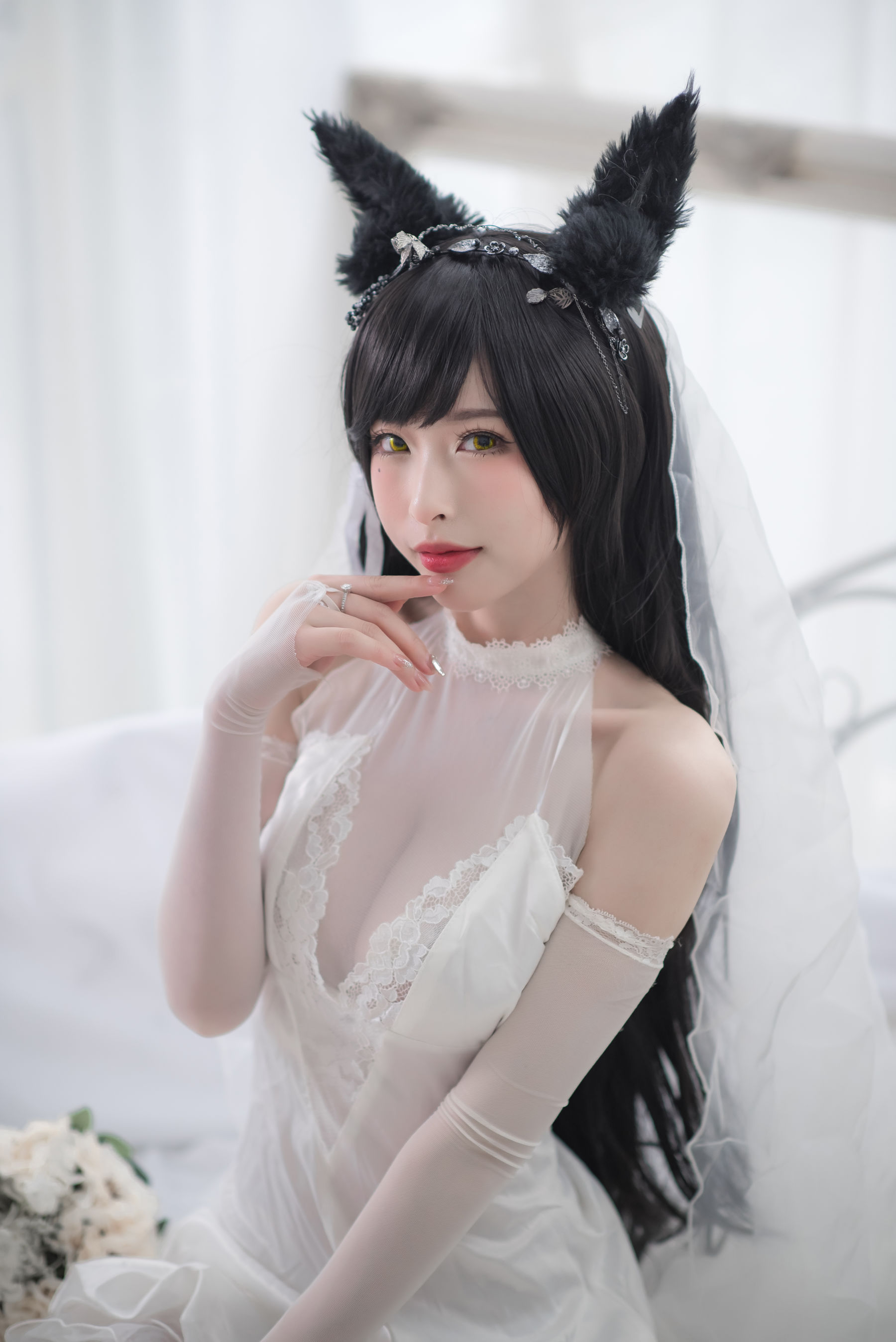 尤物清水由乃 - 爱宕婚纱-图5