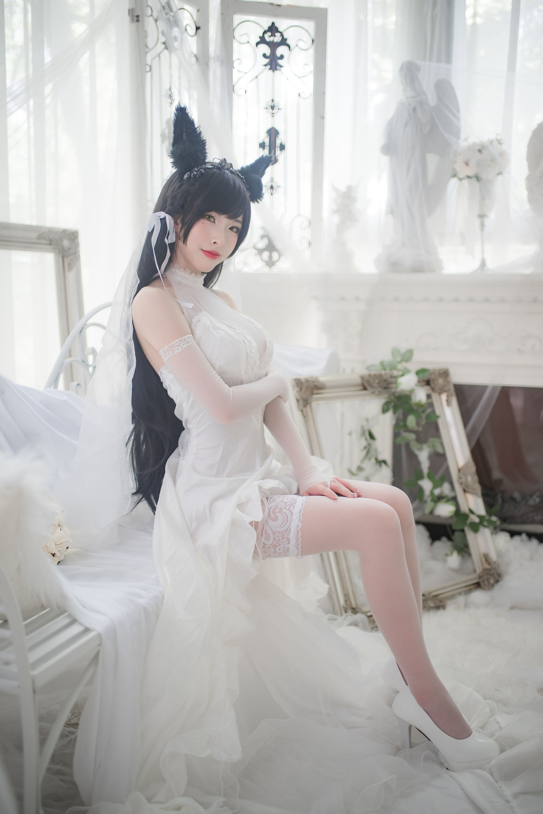 尤物清水由乃 - 爱宕婚纱-图7