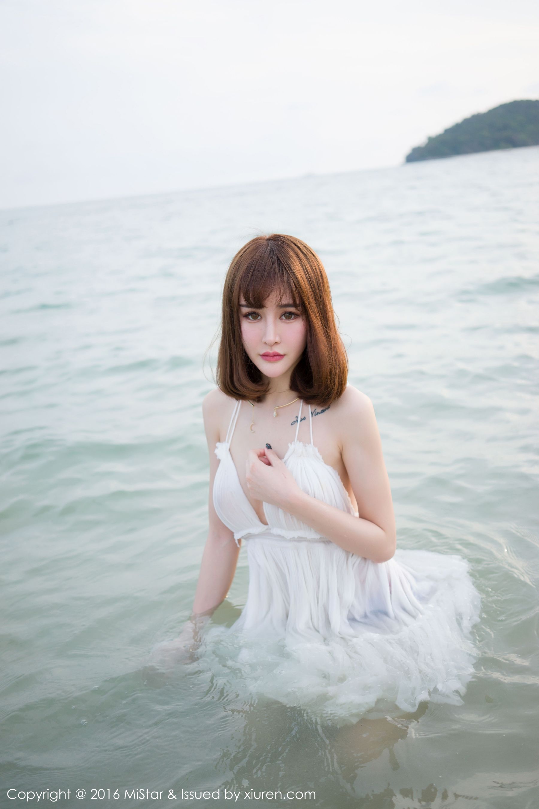 Cheryl青树《海滩湿身+比基尼》  Vol.110-图15