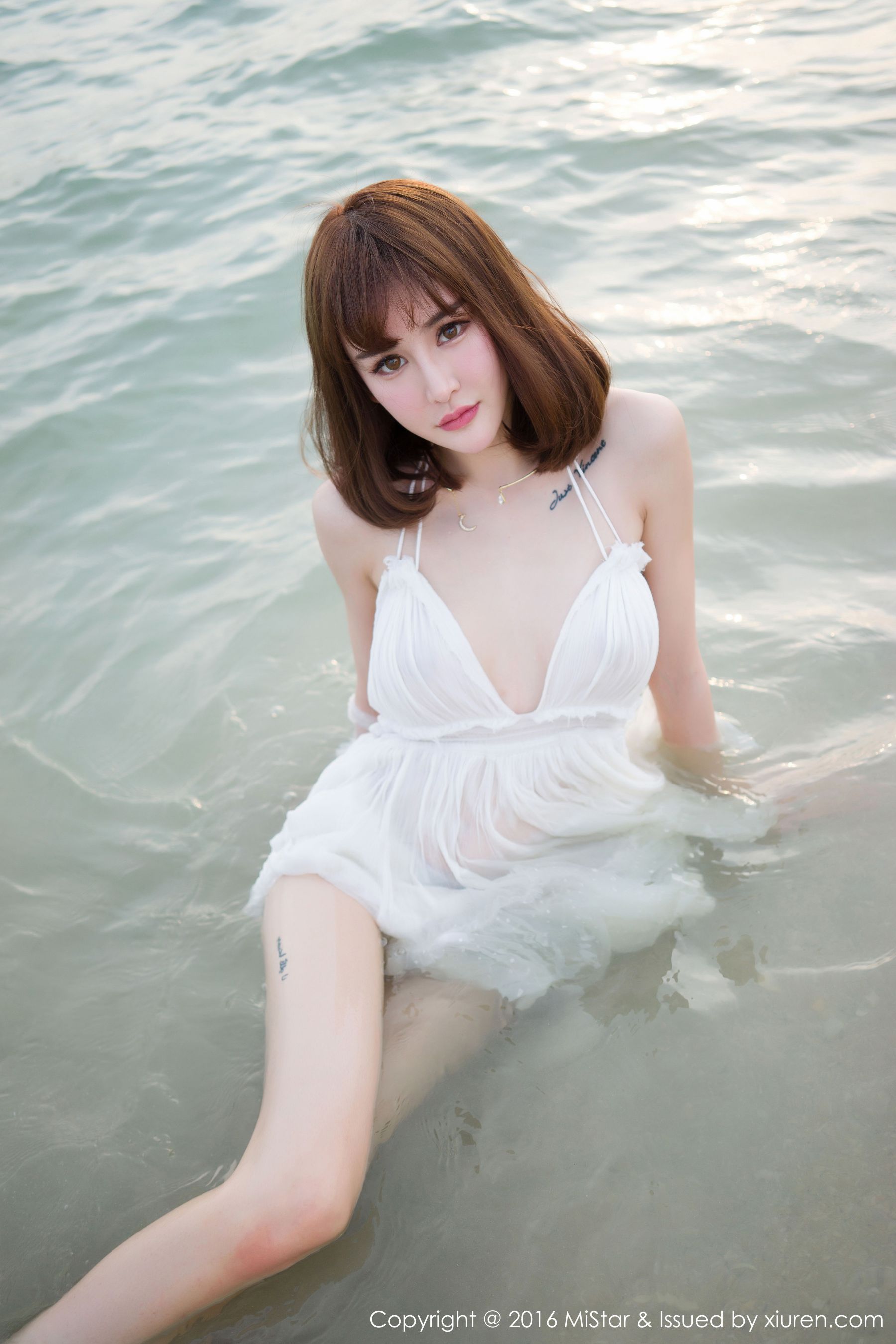 Cheryl青树《海滩湿身+比基尼》  Vol.110-图18