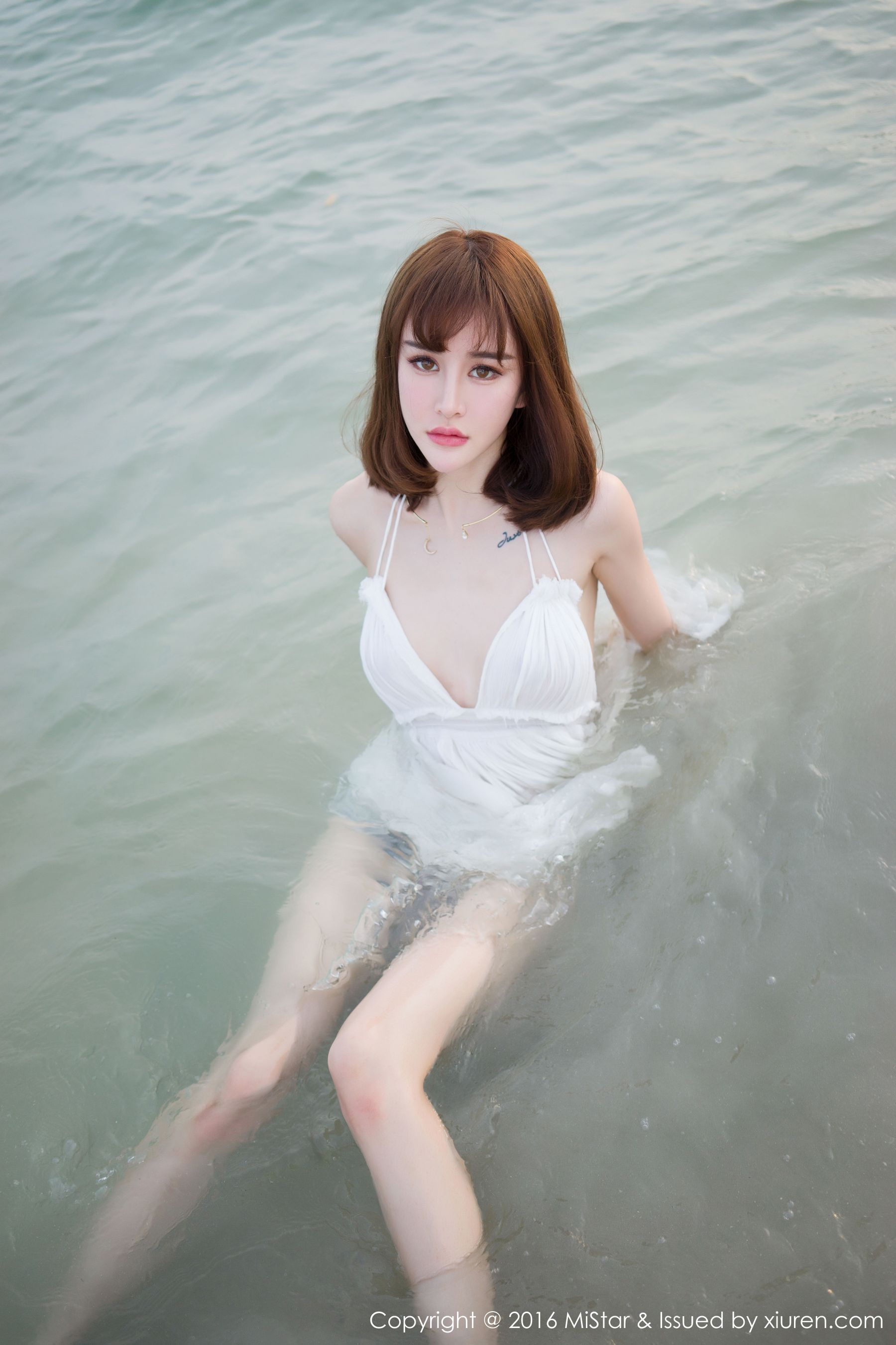 Cheryl青树《海滩湿身+比基尼》  Vol.110-图19