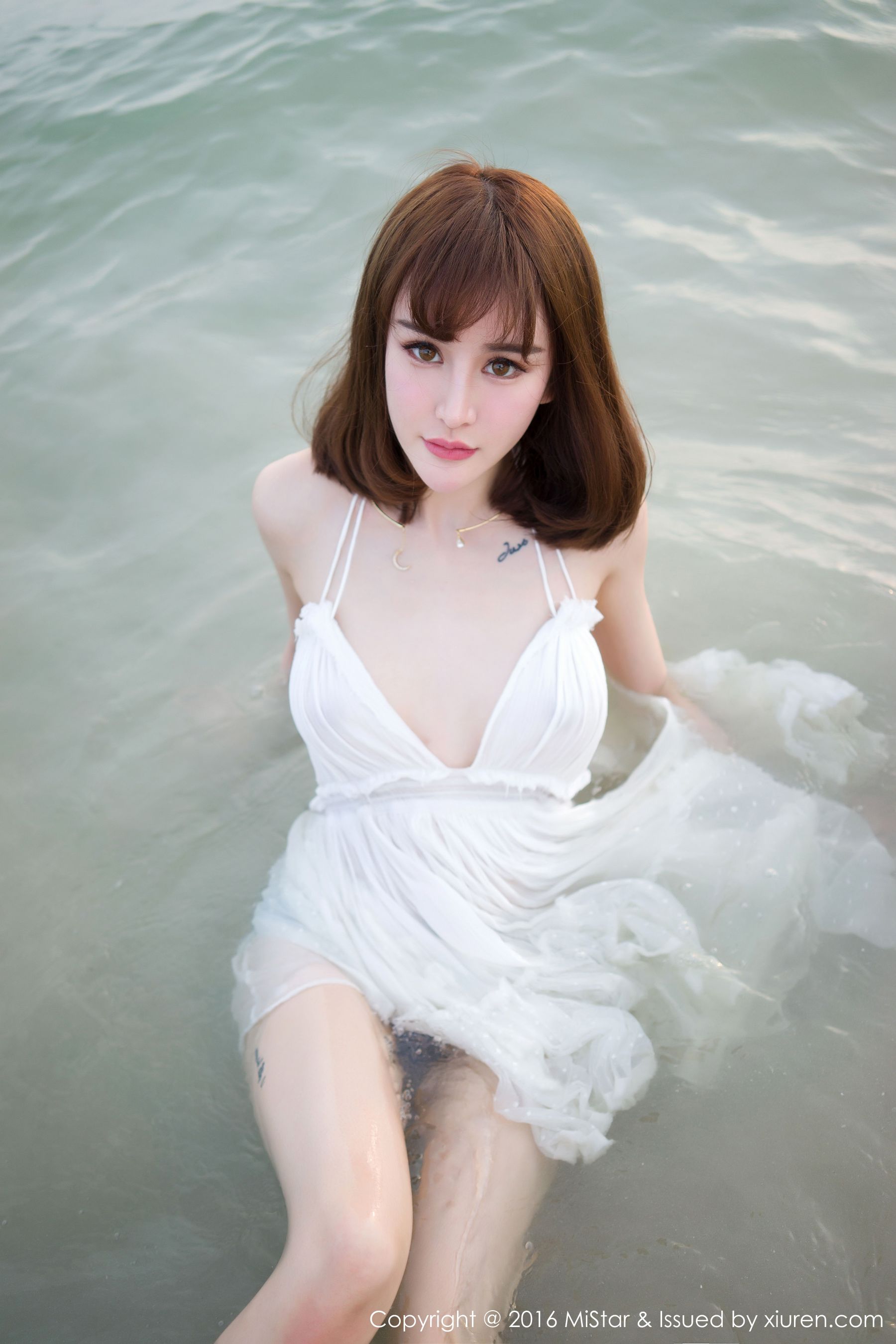 Cheryl青树《海滩湿身+比基尼》  Vol.110-图20