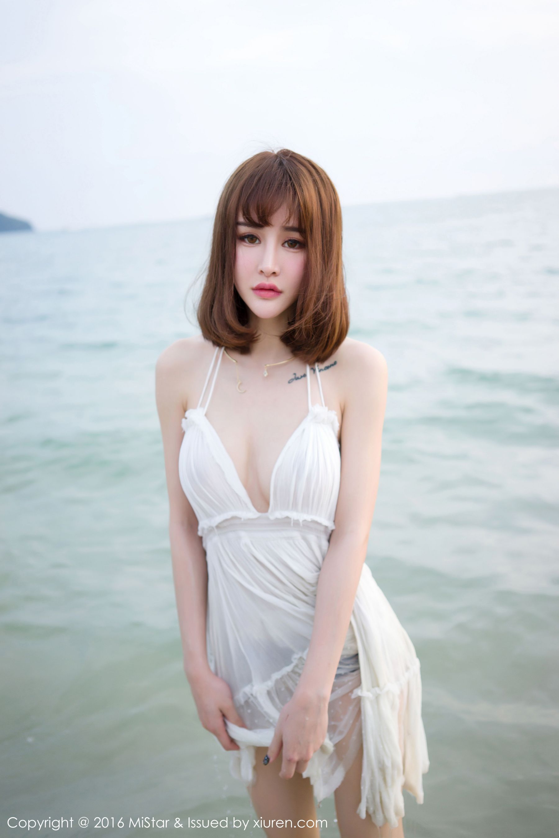 Cheryl青树《海滩湿身+比基尼》  Vol.110-图21