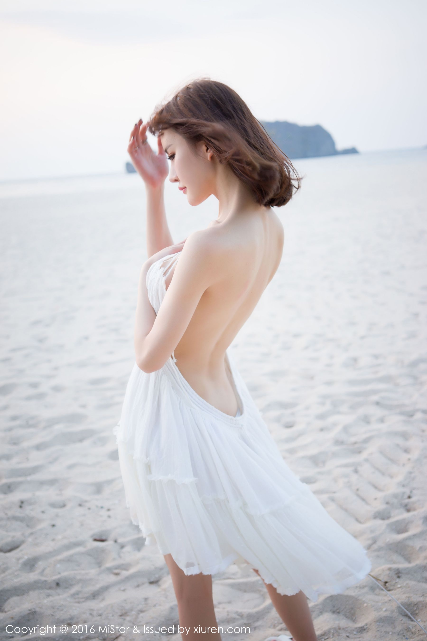 Cheryl青树《海滩湿身+比基尼》  Vol.110-图3