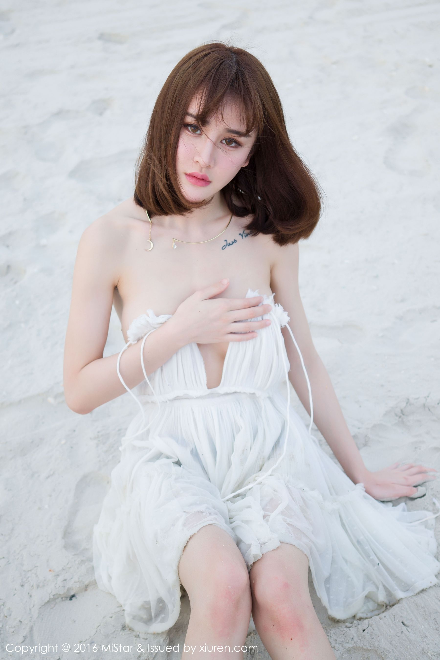 Cheryl青树《海滩湿身+比基尼》  Vol.110-图40