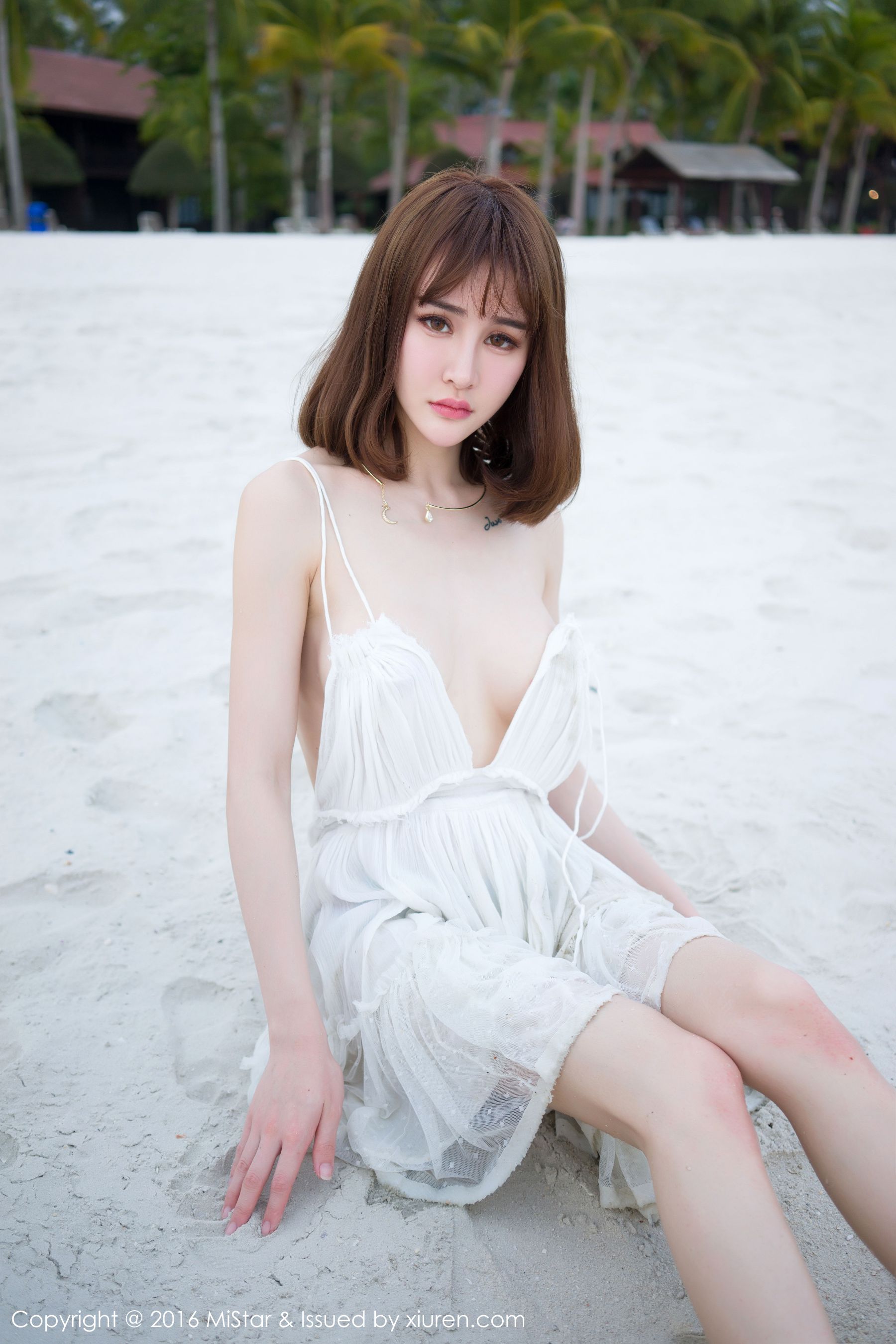 Cheryl青树《海滩湿身+比基尼》  Vol.110-图42