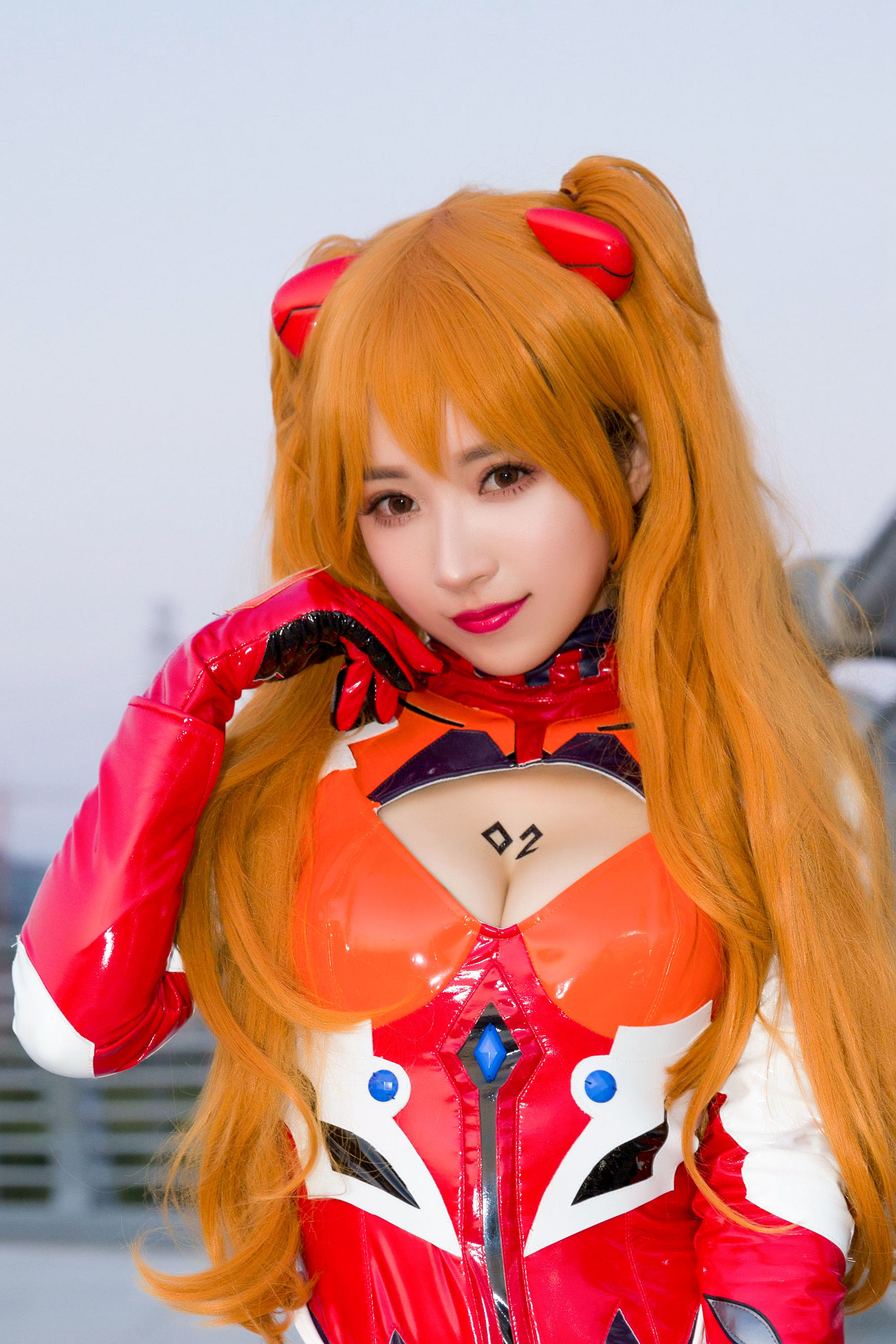 斗鱼主播小女巫露娜 - 明日香油亮款-图16