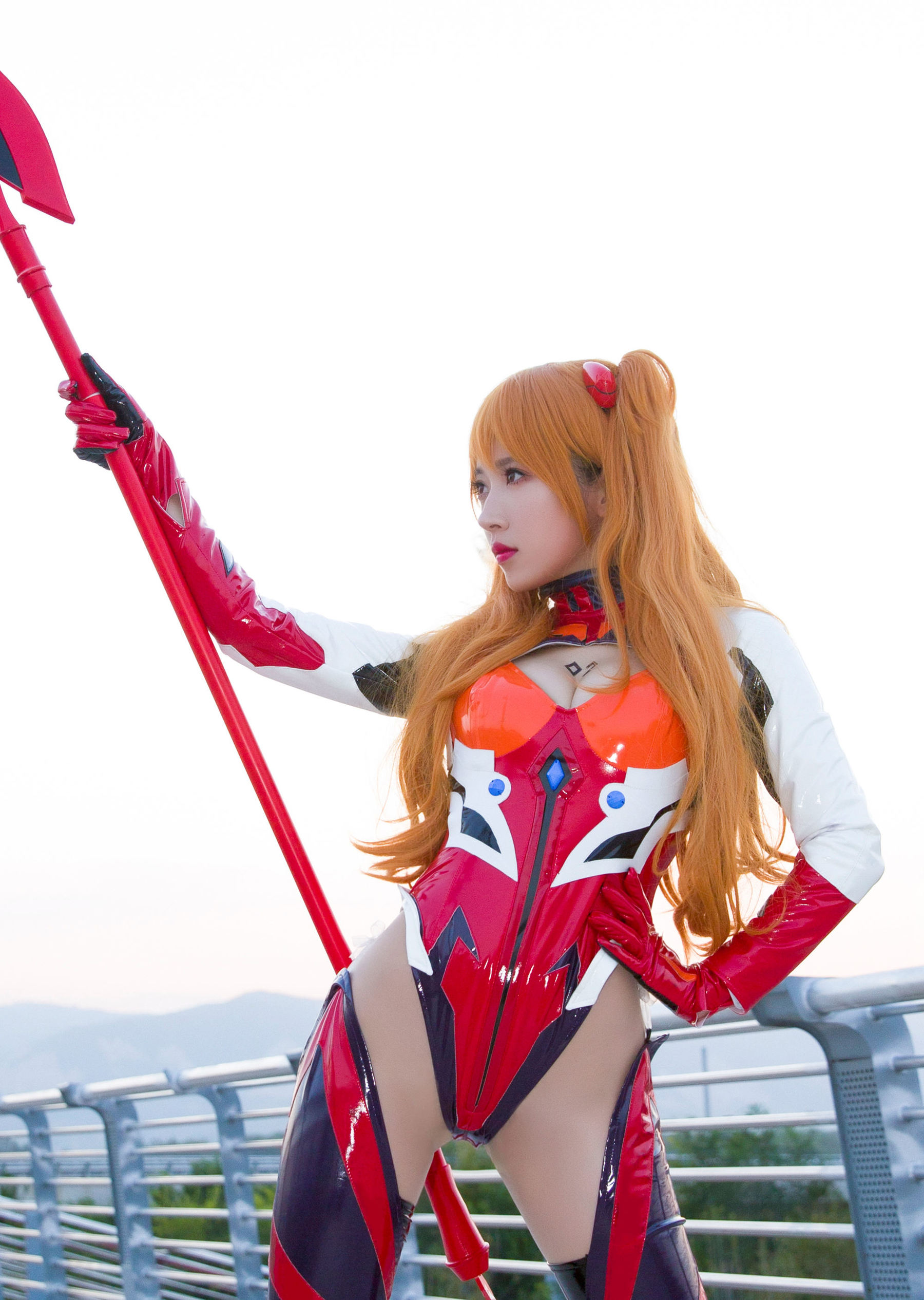 斗鱼主播小女巫露娜 - 明日香油亮款-图24